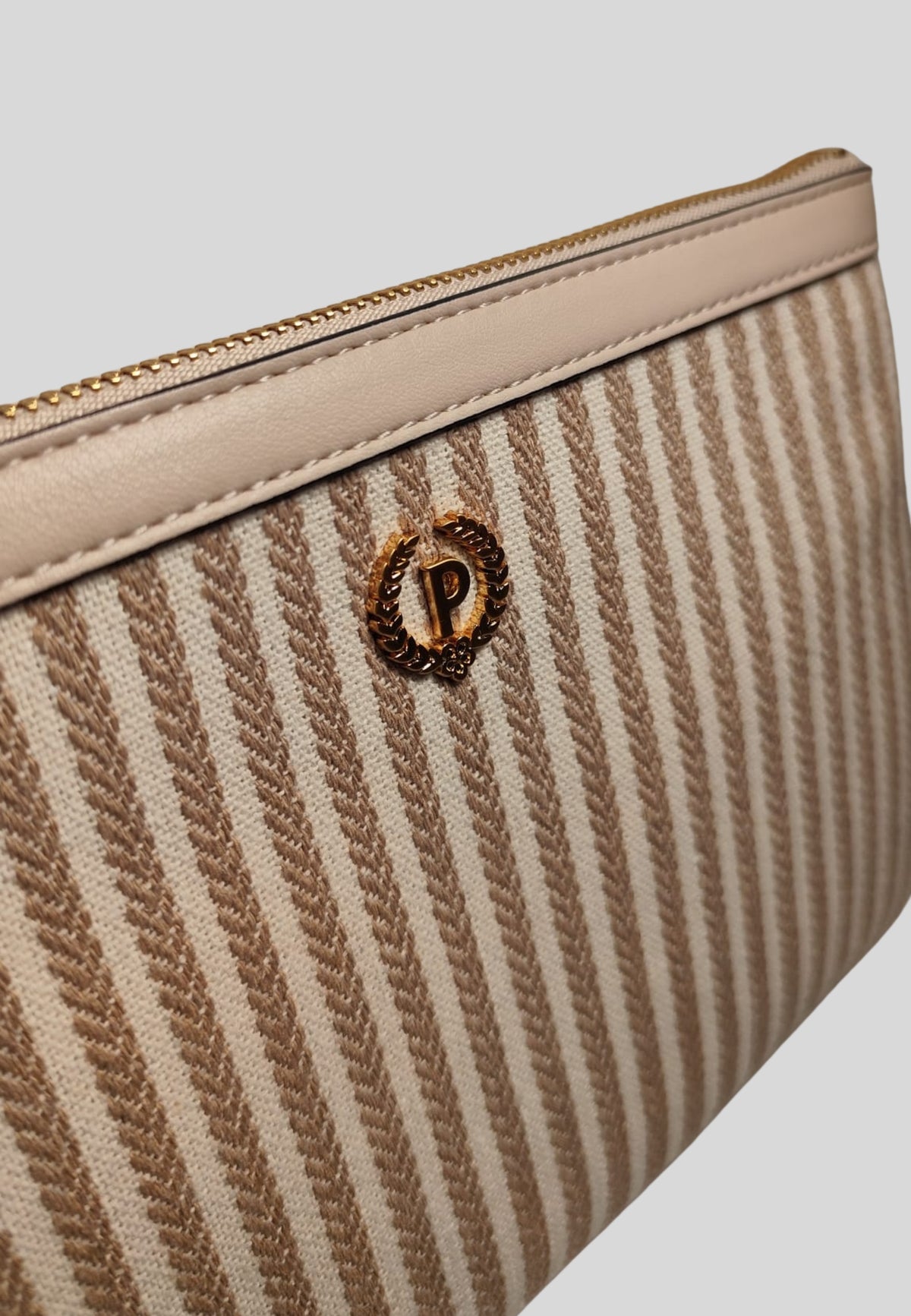 Borsa pochette a righe SC4555PP1OSF