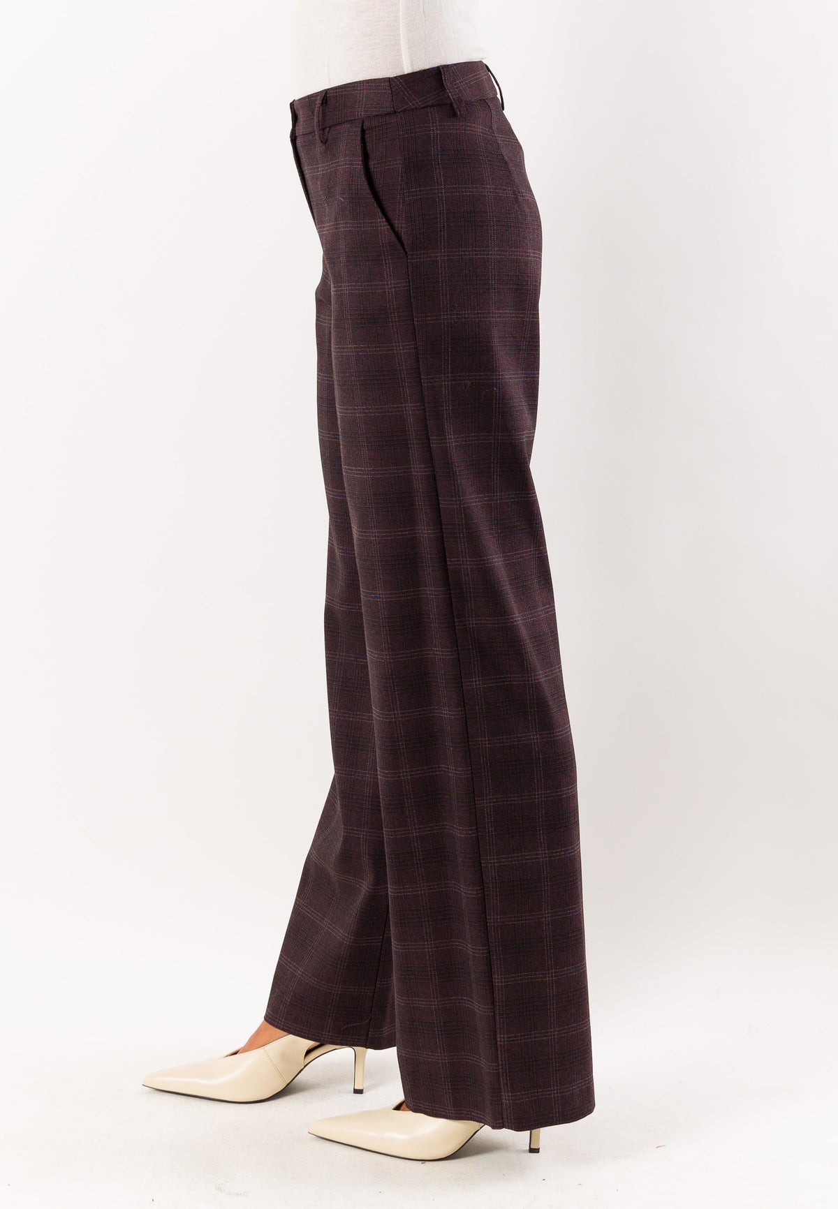 AI26713QUADRO BORD - Trousers - MESANGE