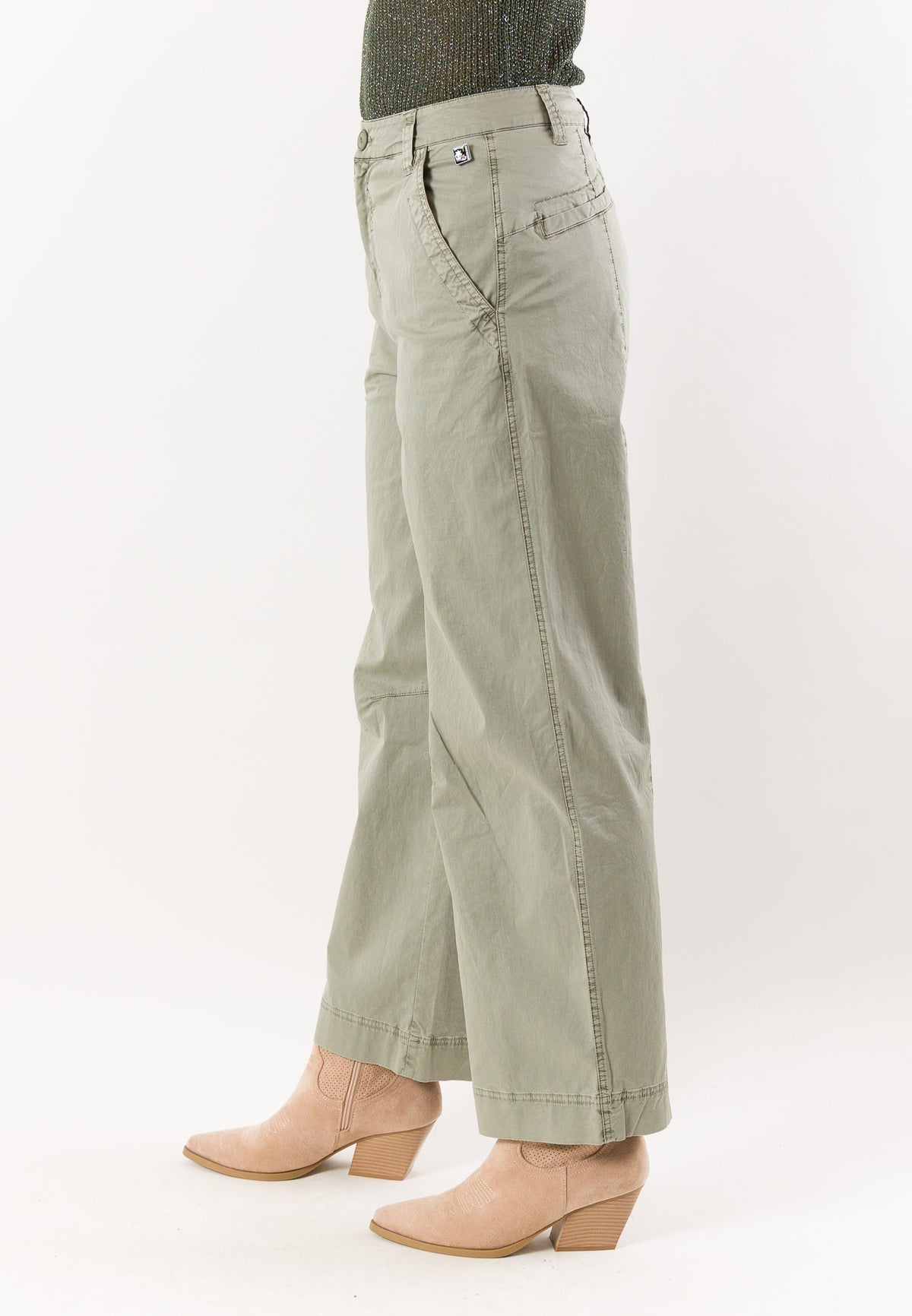KEELING Women's Trousers Desert sage
