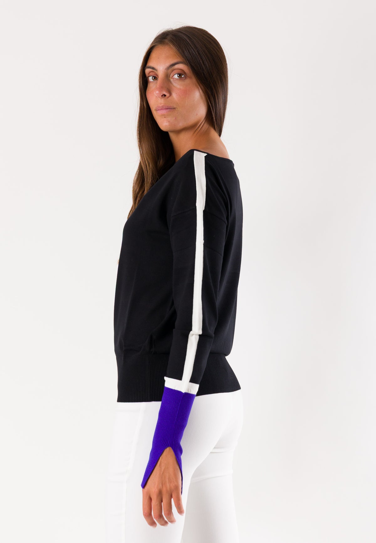 Maglia bicolore Patrizia Pepe 8K0387K7X5