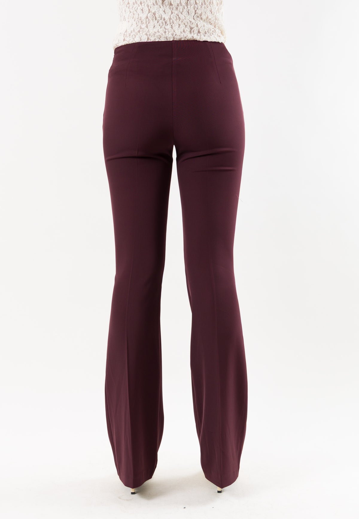 Pantaloni flare elasticizzati donna AI26531