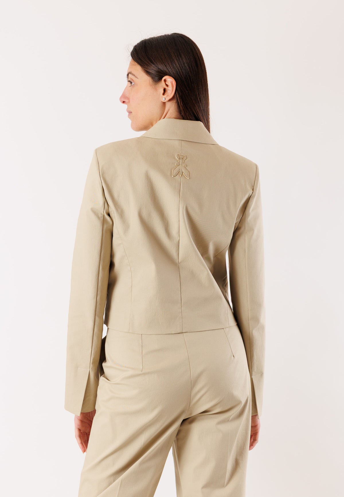 PATRIZIA PEPE Women's SAND BEIGE Jacket