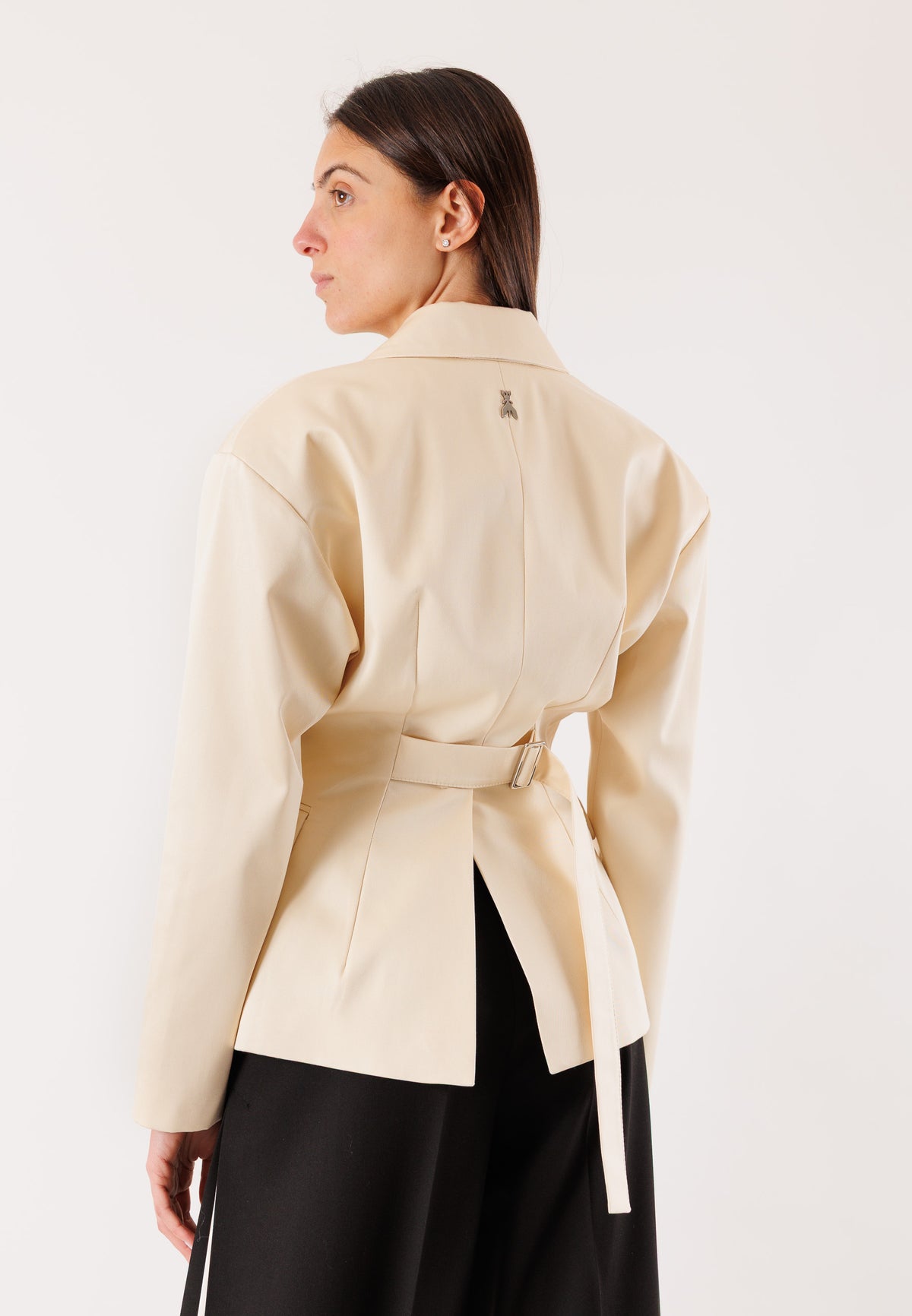 PATRIZIA PEPE Women's Jacket Warm Ivory