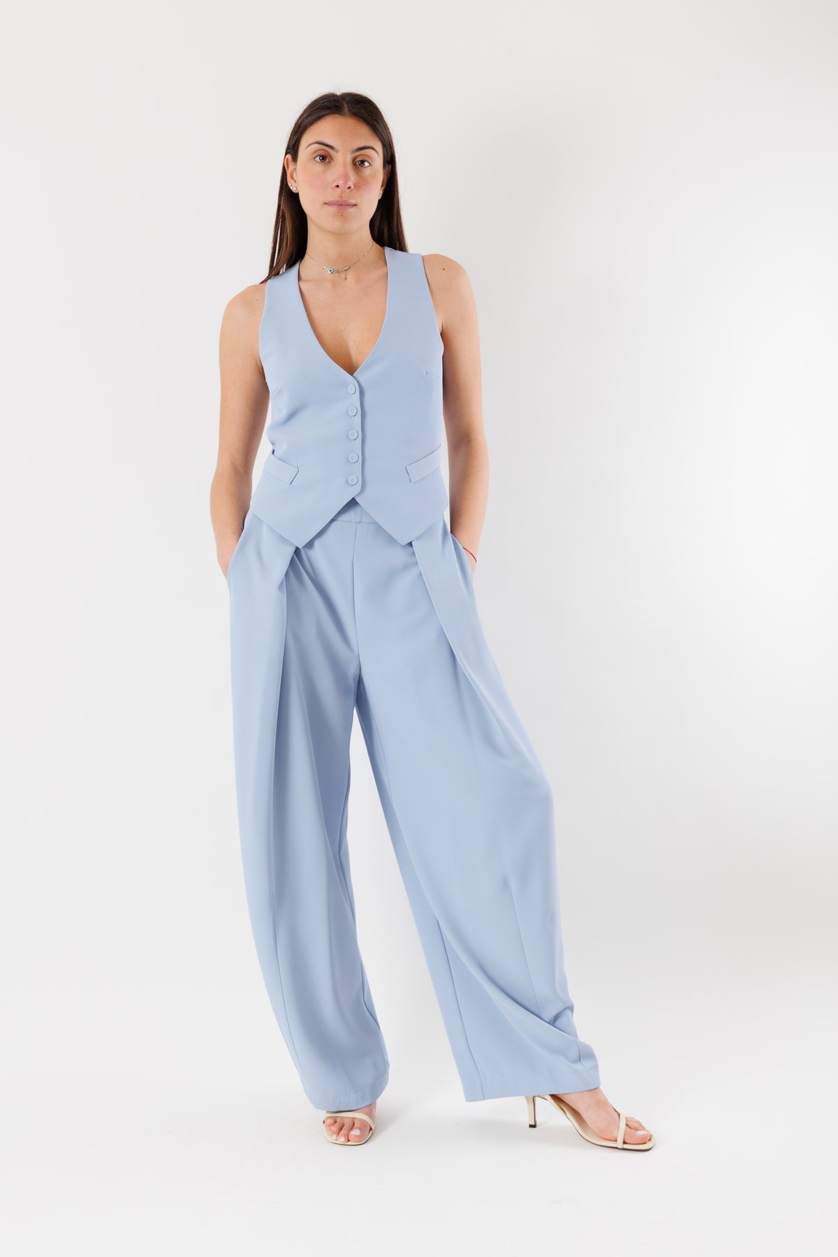 KONTATTO Women's Sky Blue Set