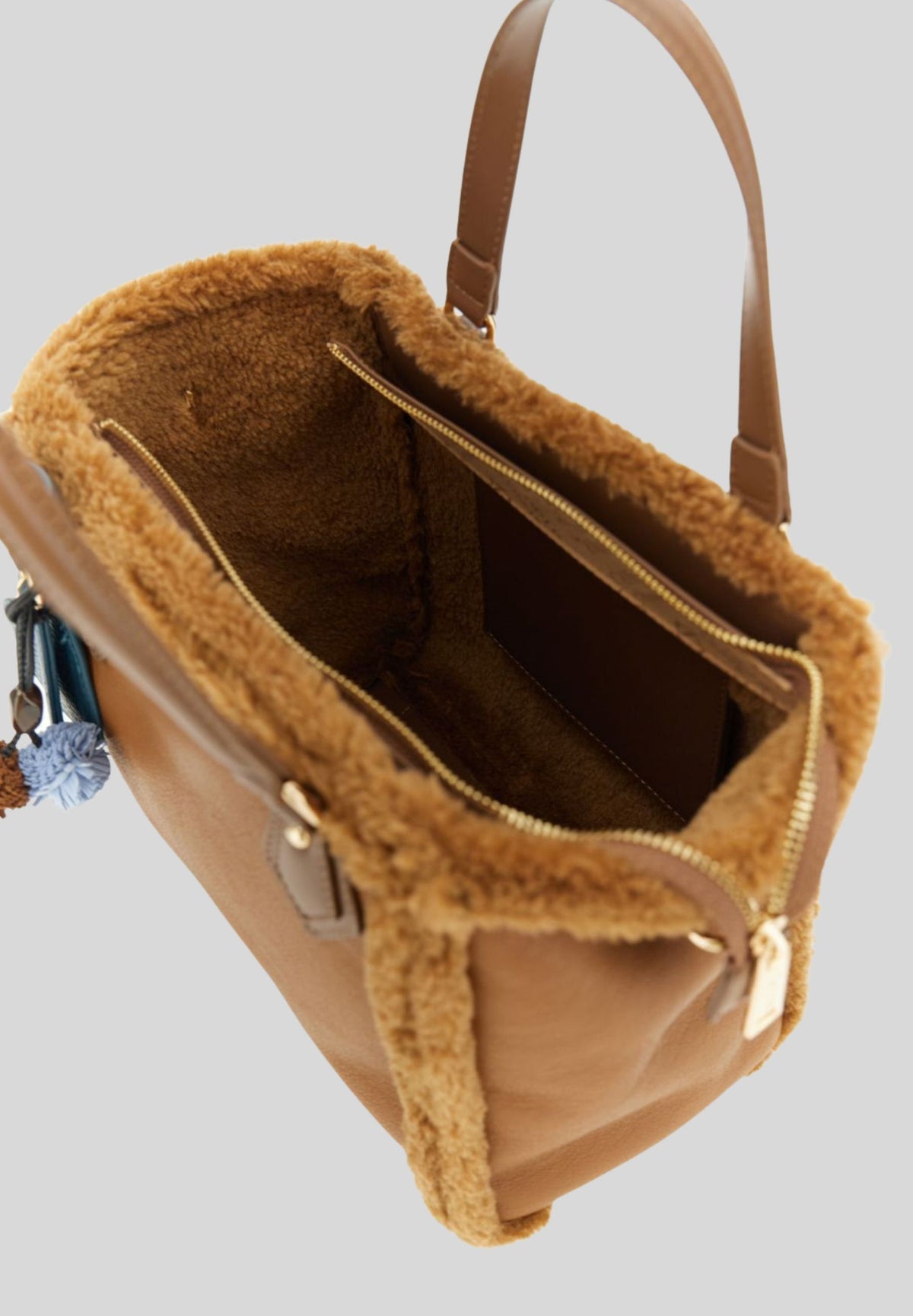 MORBIDA TOTE SFODERATA C3NF1132M Cafè Noir