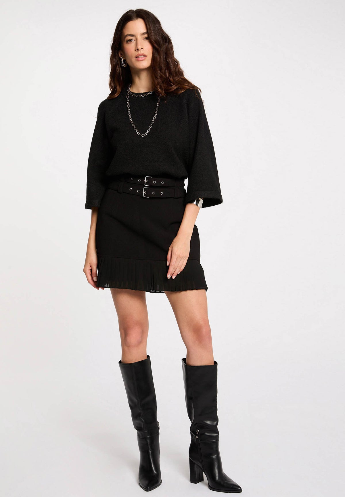 MORGAN DE TOI Women's Skirt BLACK