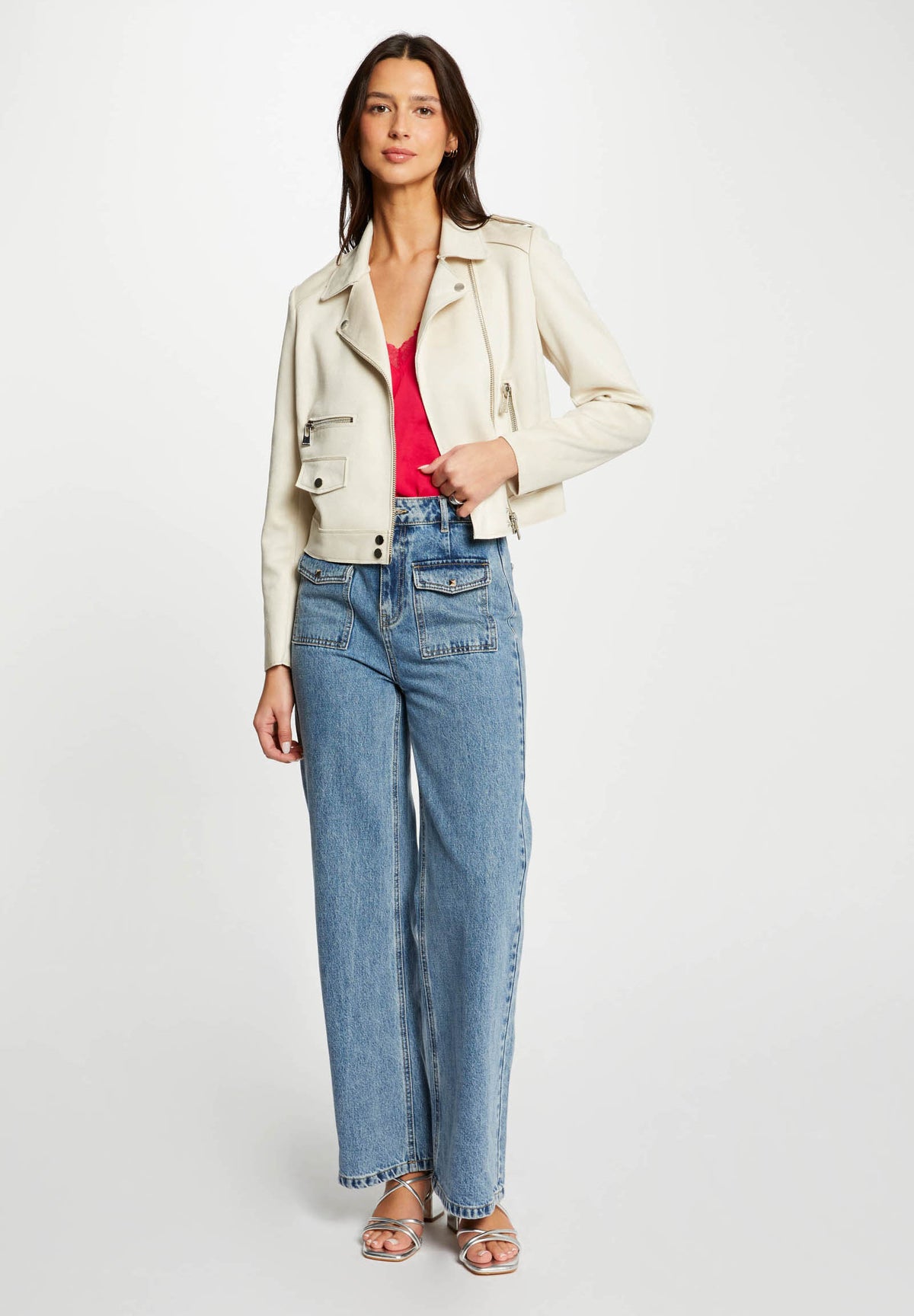 MORGAN DE TOI Women's Ecru Jacket