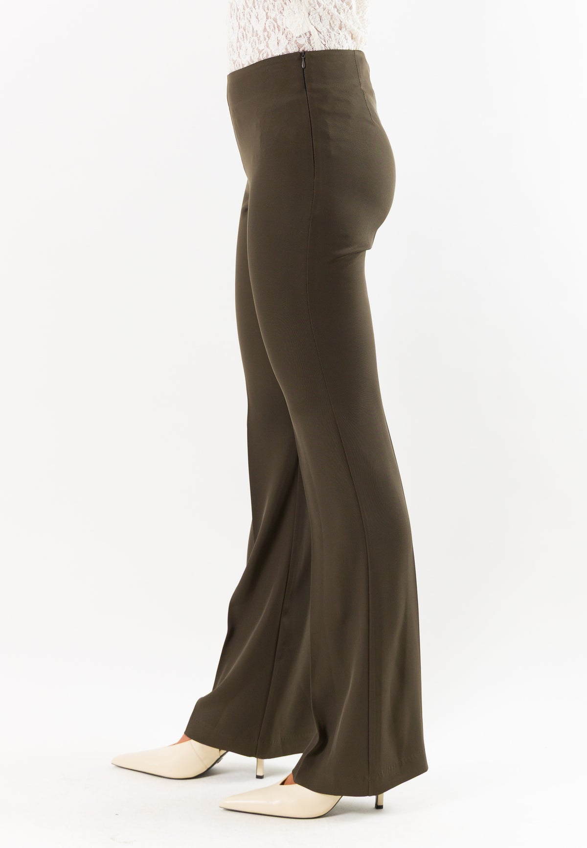 AI26531GREEN - Trousers - MESANGE