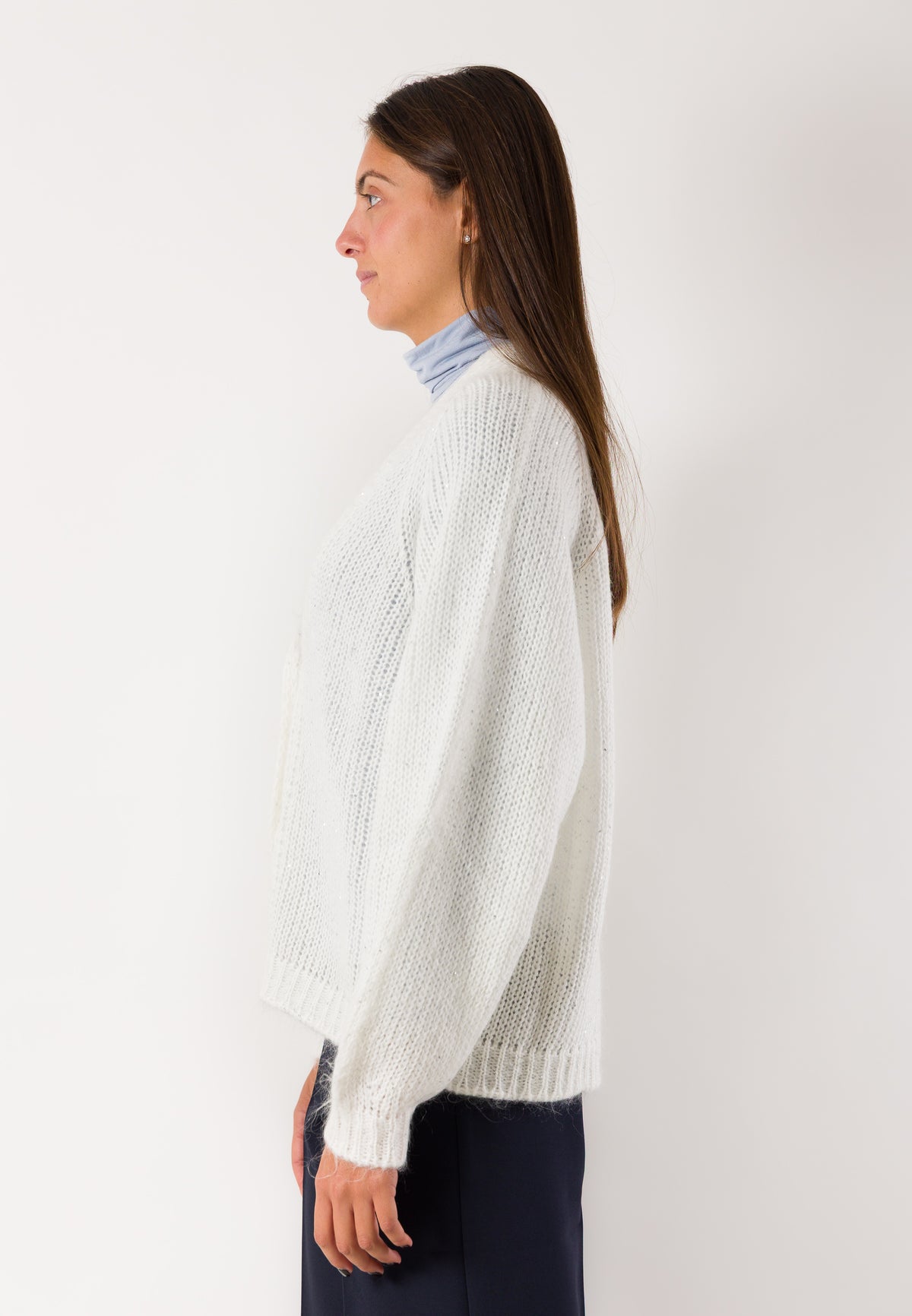 Kontatto 3M1831 cardigan scollo V morbido
