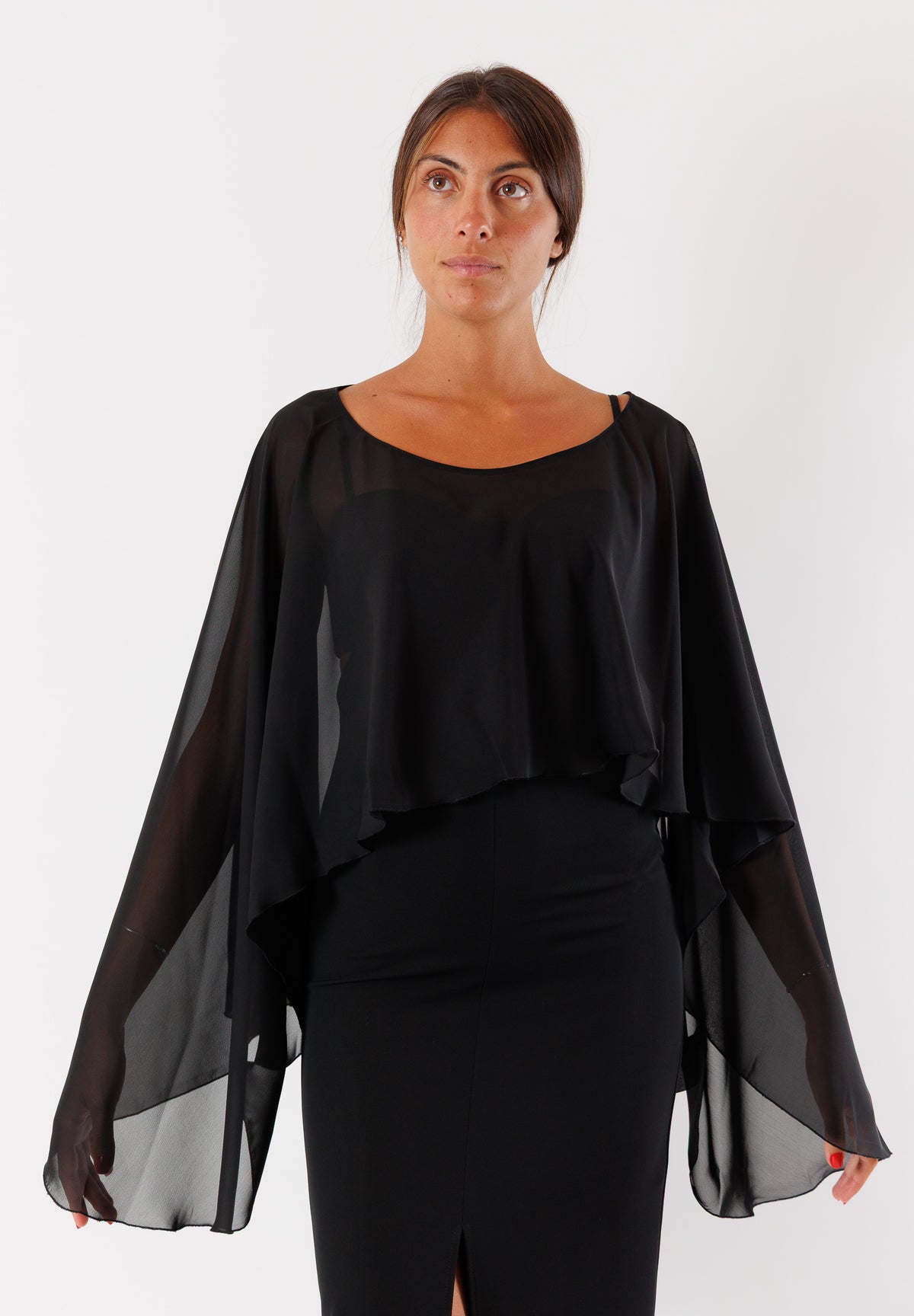 Women's MESANGE Bolero Black