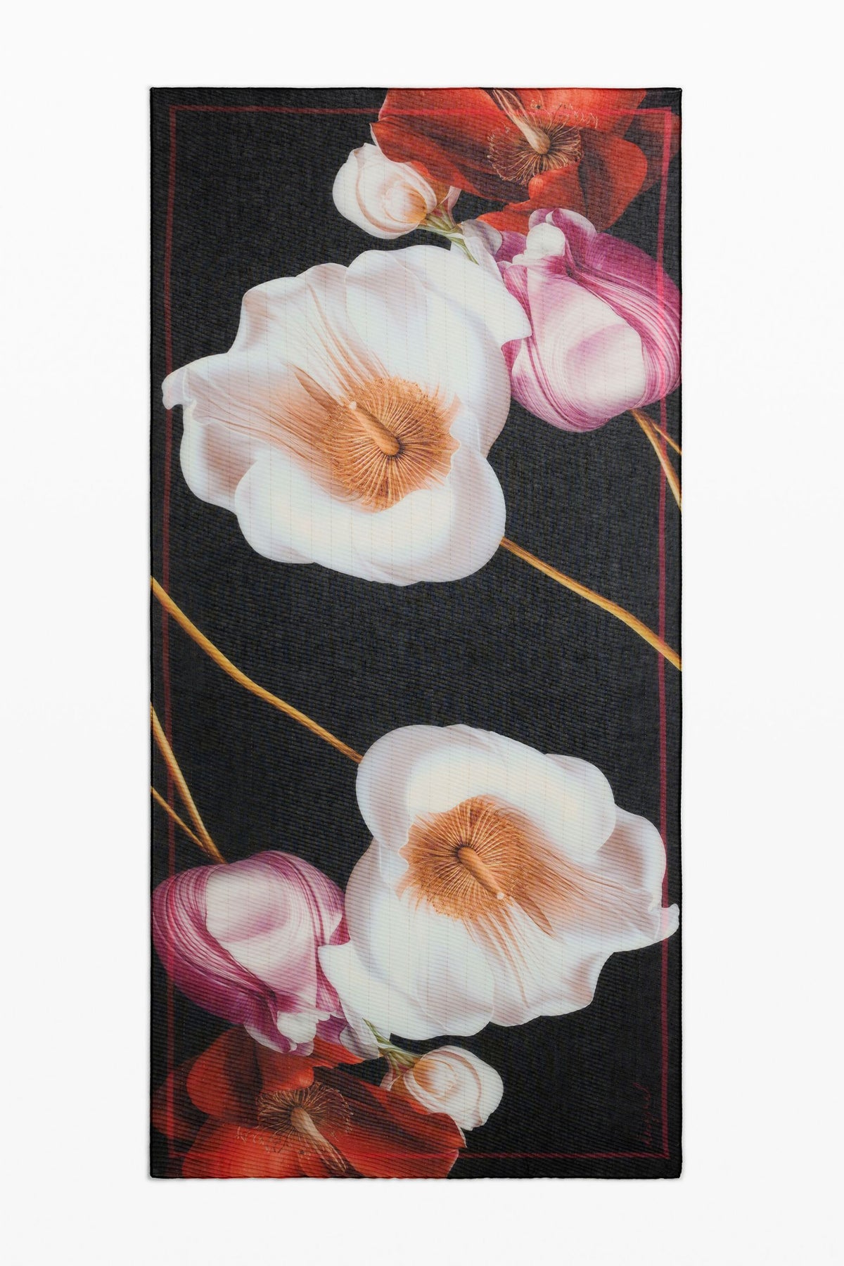 foulard stampato a fiori 26WAWA172000