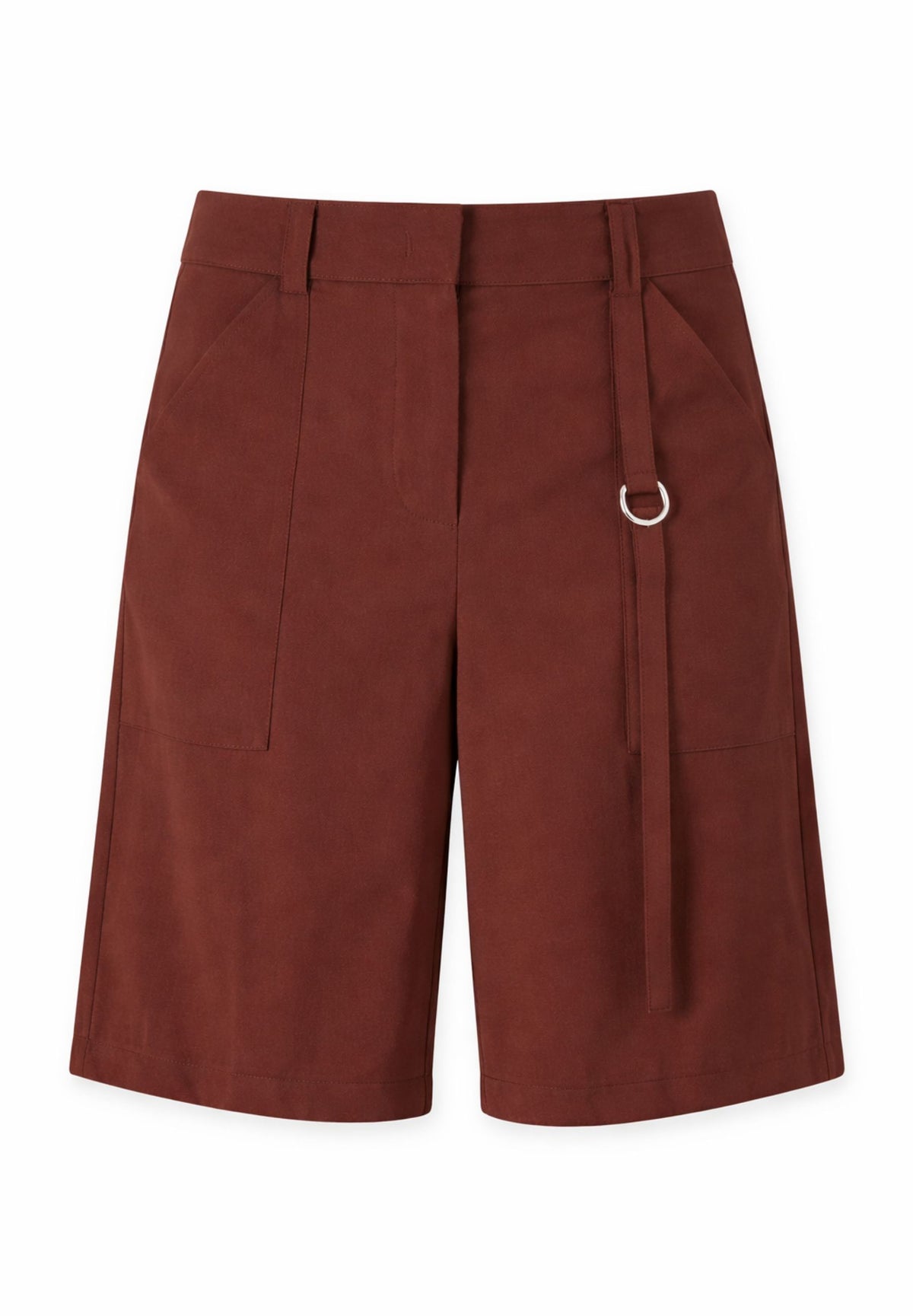 PATRIZIA PEPE Women's Wood Brown SHORTS