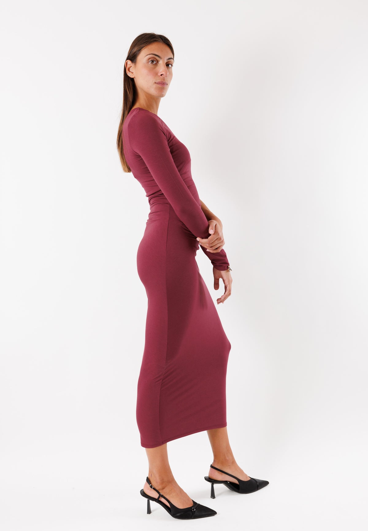 PATRIZIA PEPE Women's Plum Elixir Dresses