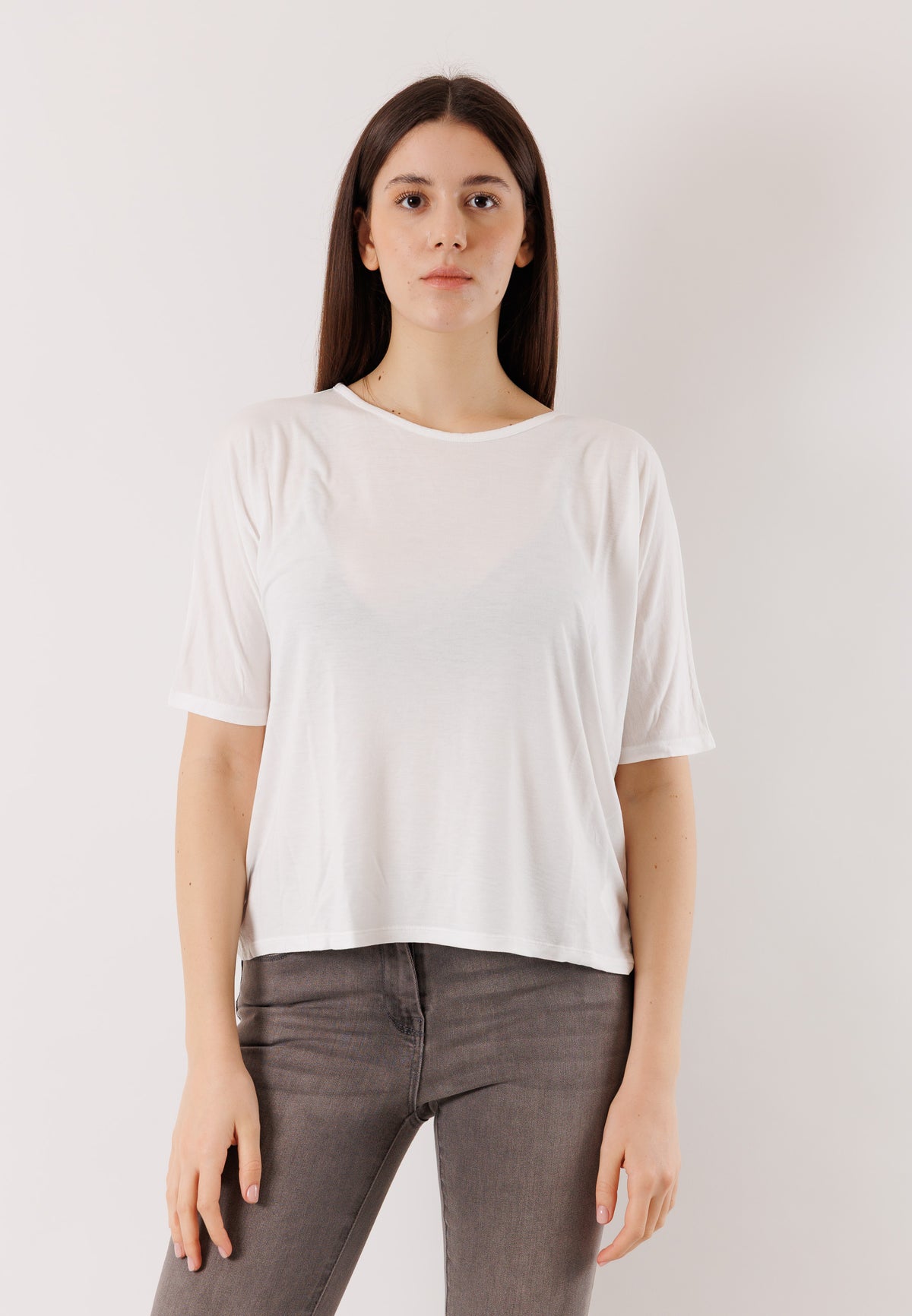 T-shirt morbida manica corta D42290