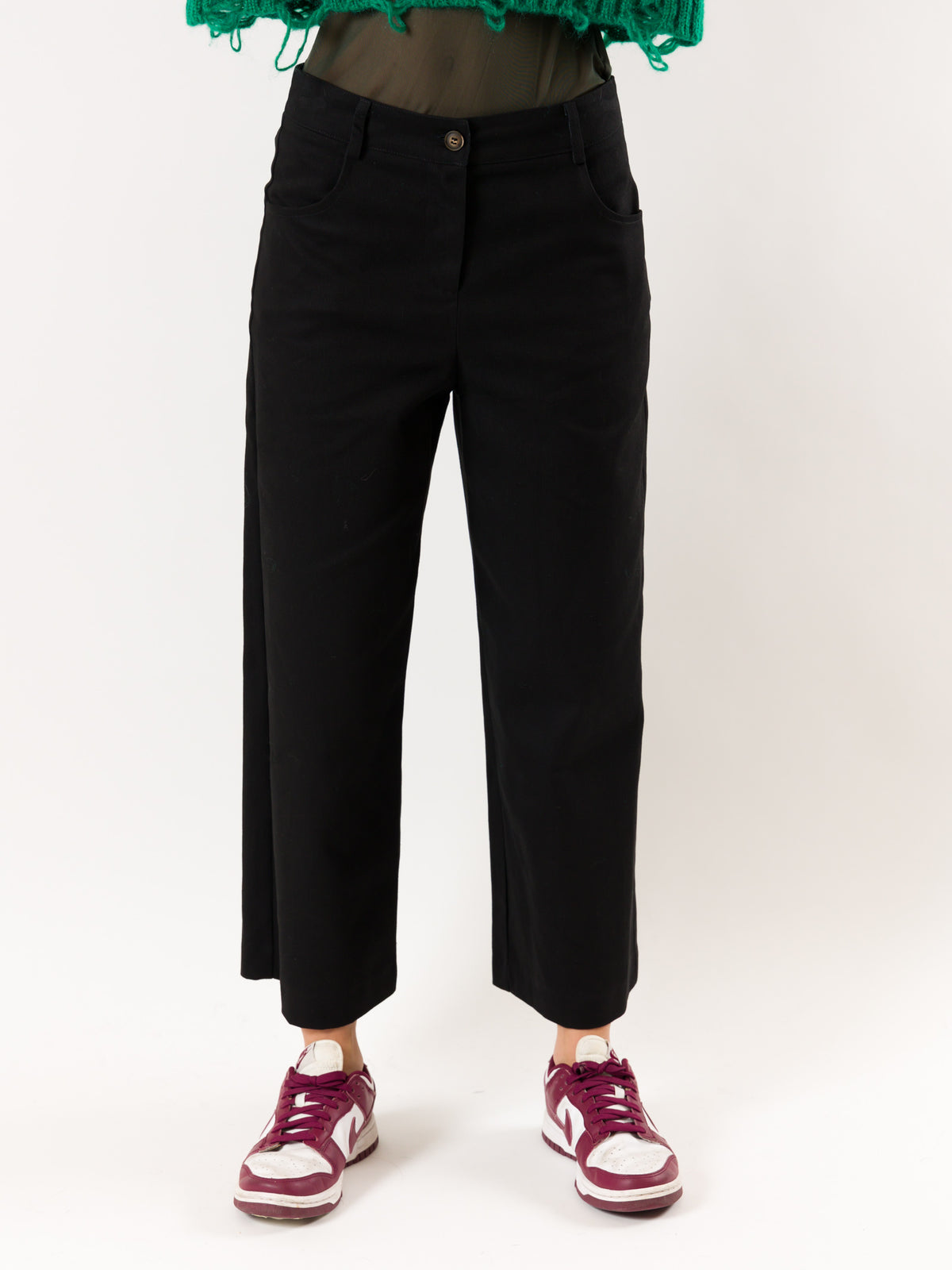 MESANGE Women's Trousers Black
