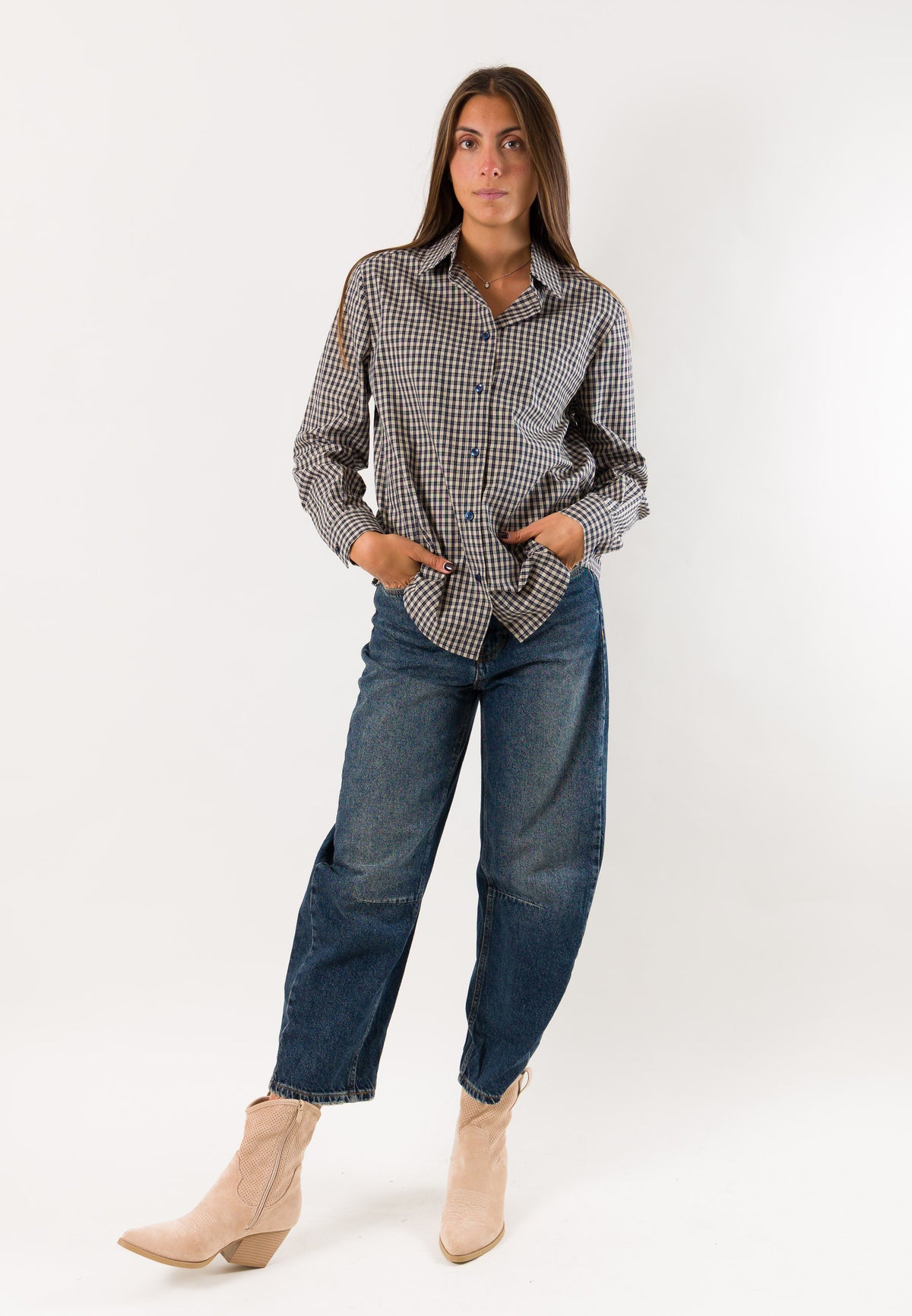 Mesange AI26828 camicia a quadri