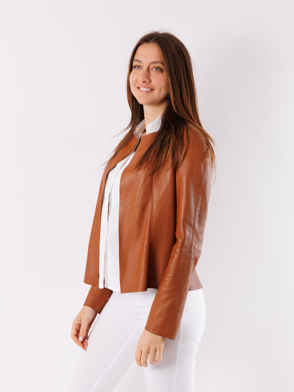 Giacca in Vera Pelle Sfoderata GB3318