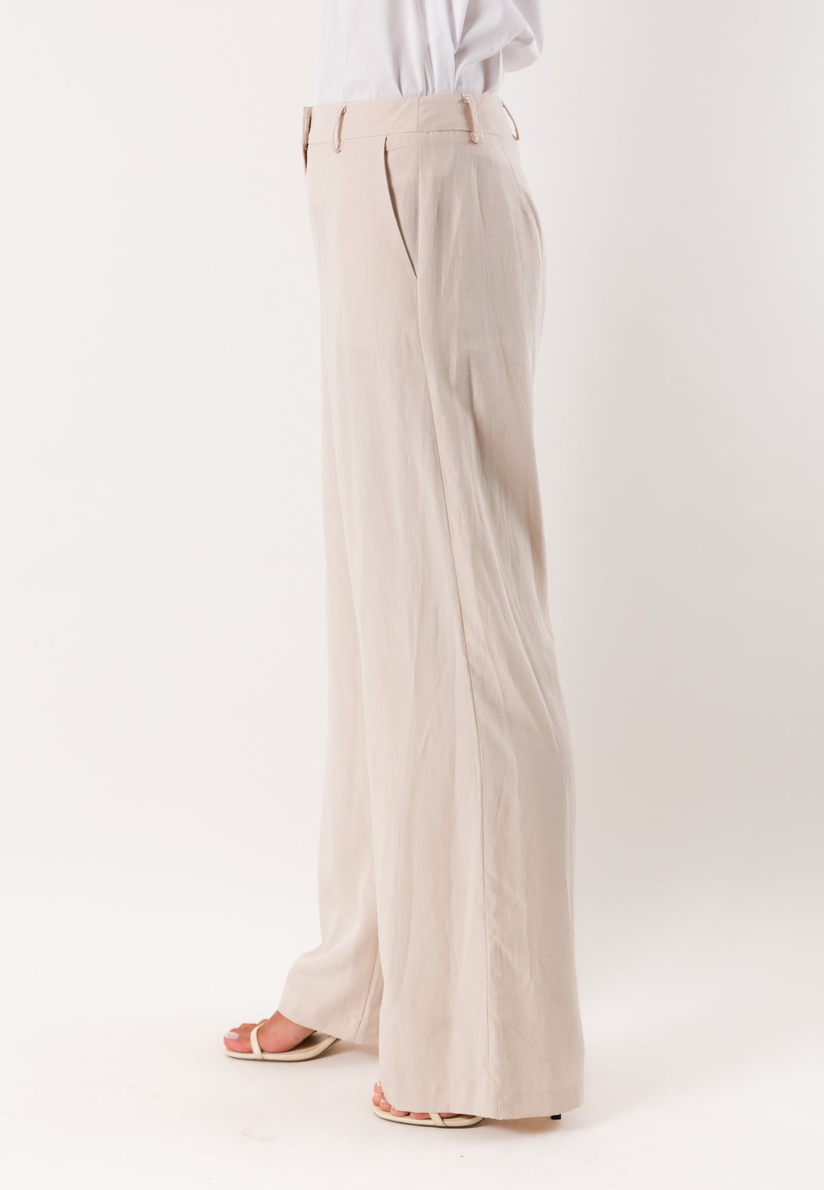 pantalone palazzo con gancio PE26278