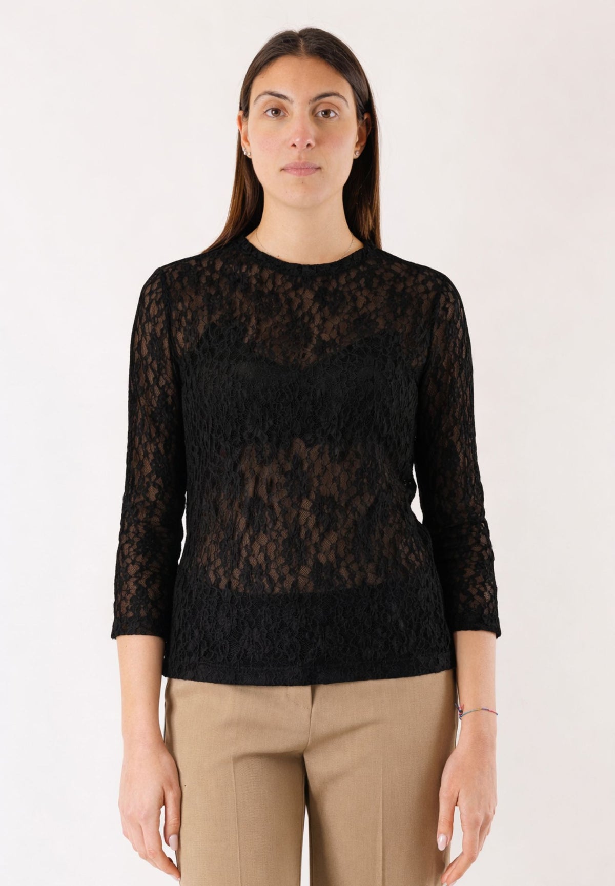 maglia in pizzo PE26142