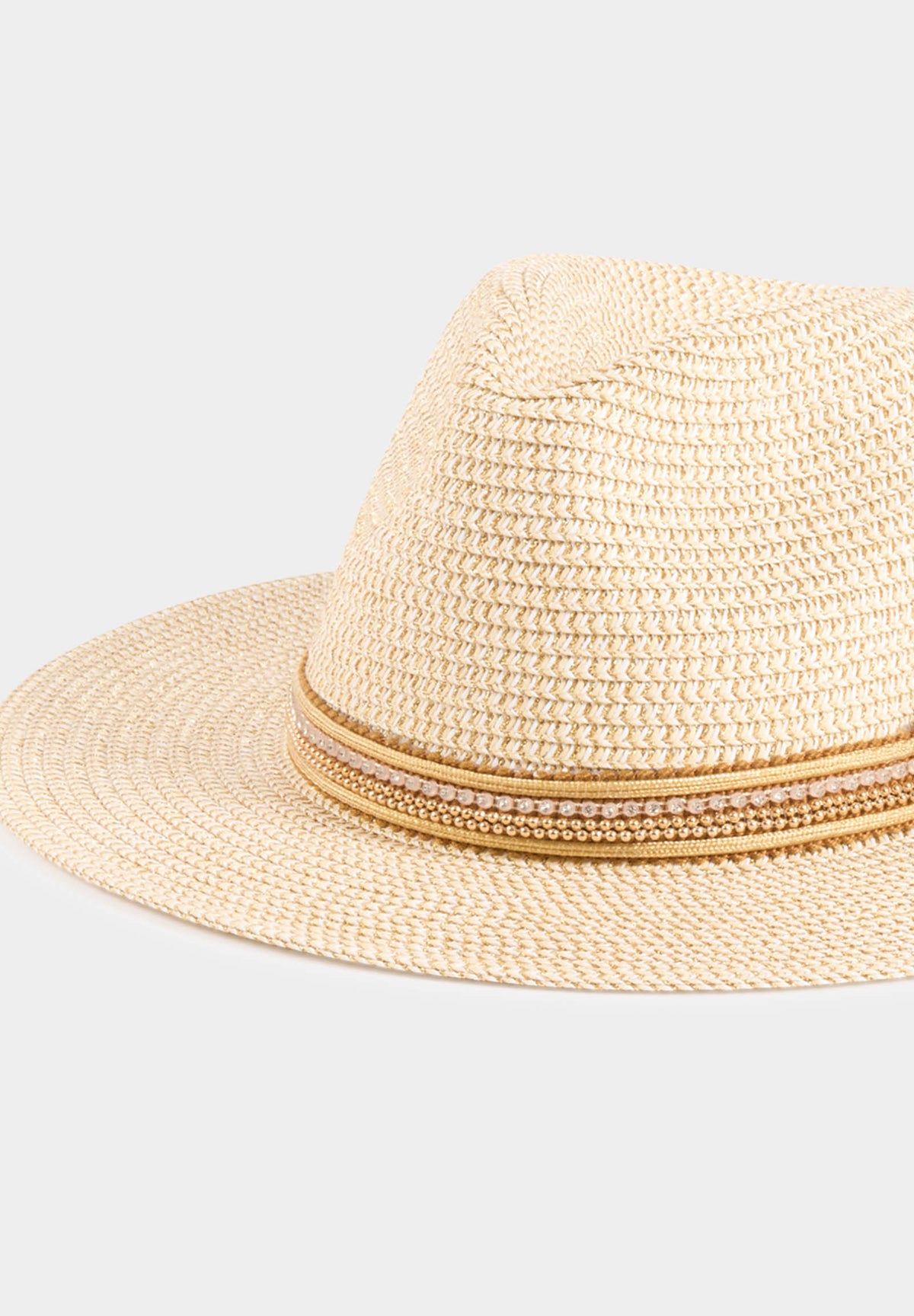 Cappello con fascia decorativa 5CHAPA