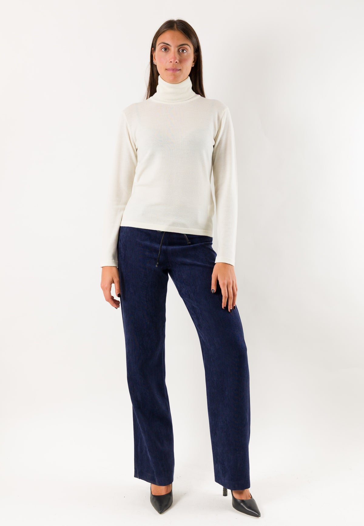 Mesange Z9063 dolcevita lana merino