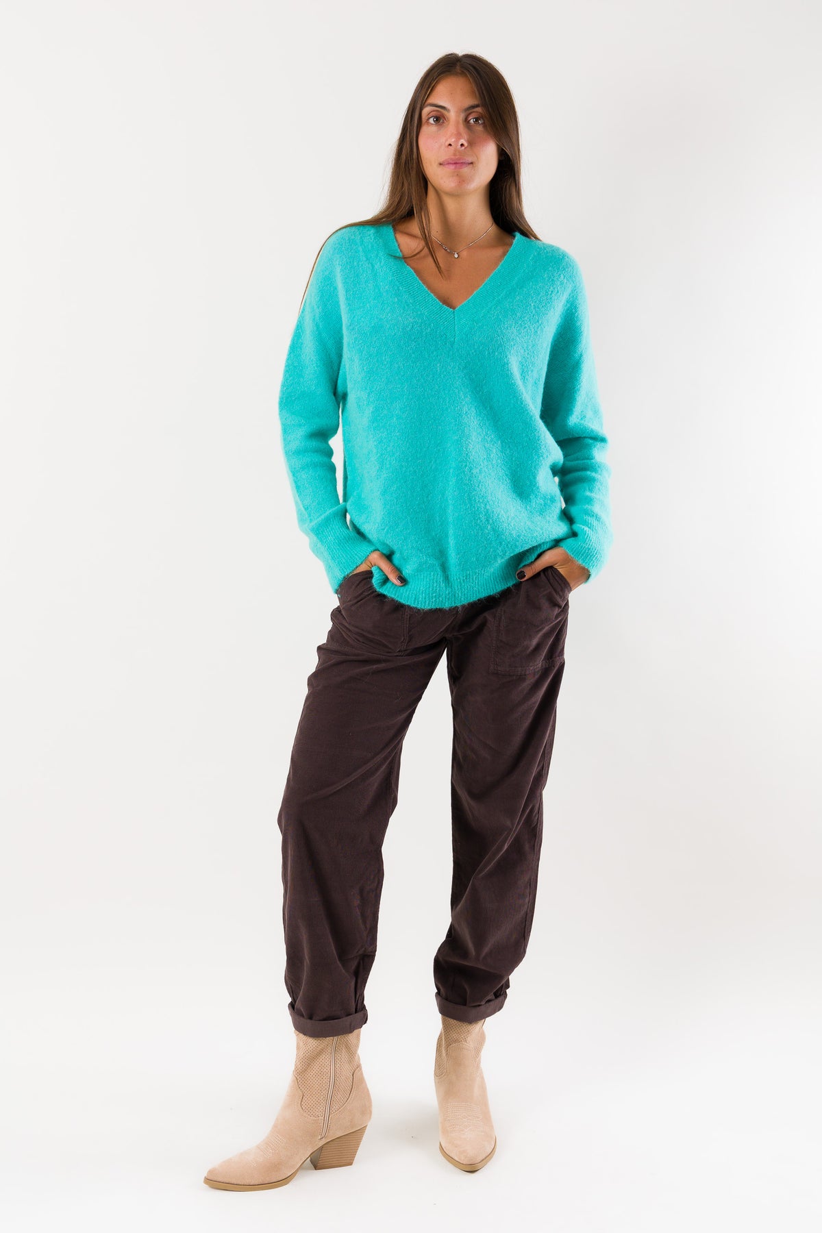 DEHA Women's AQUA JADE GREEN Shirt