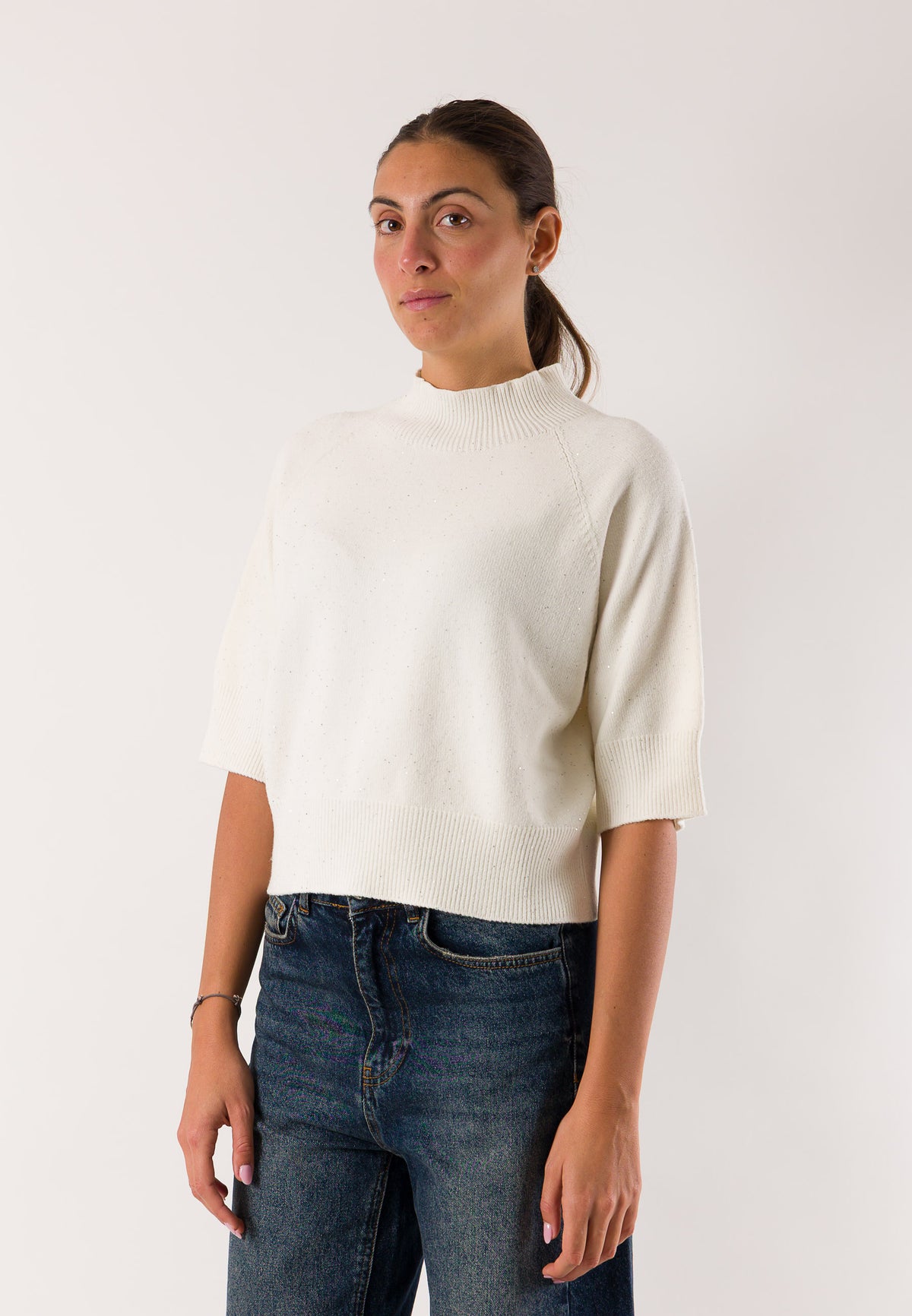 Kontatto 3M1746 maglia collo alto lurex
