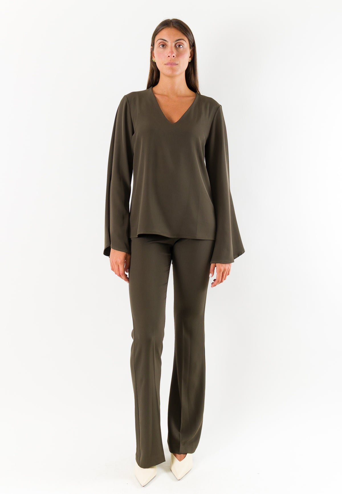 Casacca elegante maniche ampie AI26658