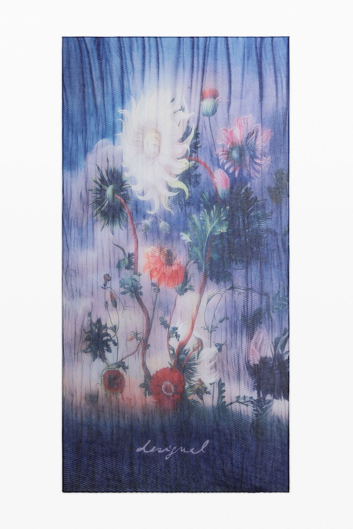 foulard stampato a fiori 26WAWA165014