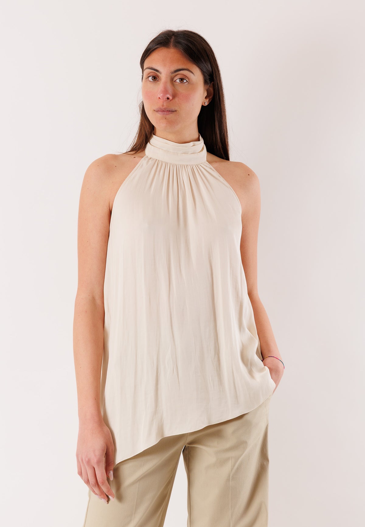 Camicia PATRIZIA PEPE Donna Pearl Ivory