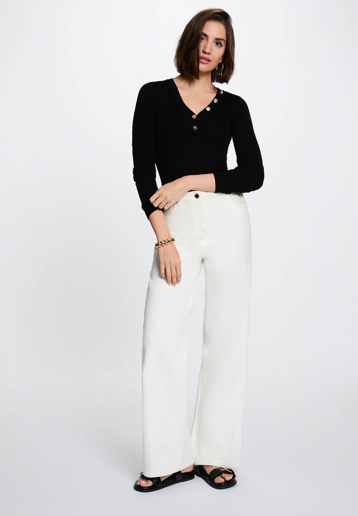 MORGAN DE TOI Women's Sweater BLACK