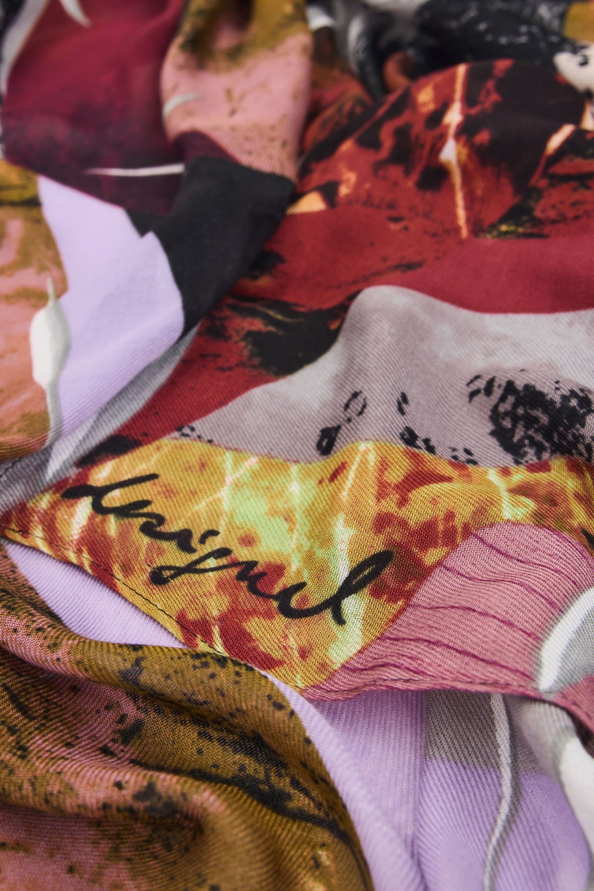 foulard stampato rettangolare 26WAWA109019