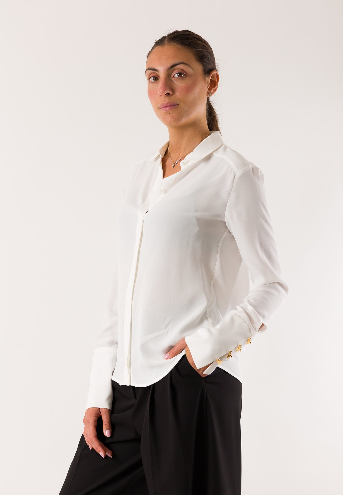 Patrizia Pepe 2C0072 camicia dettagli Fly