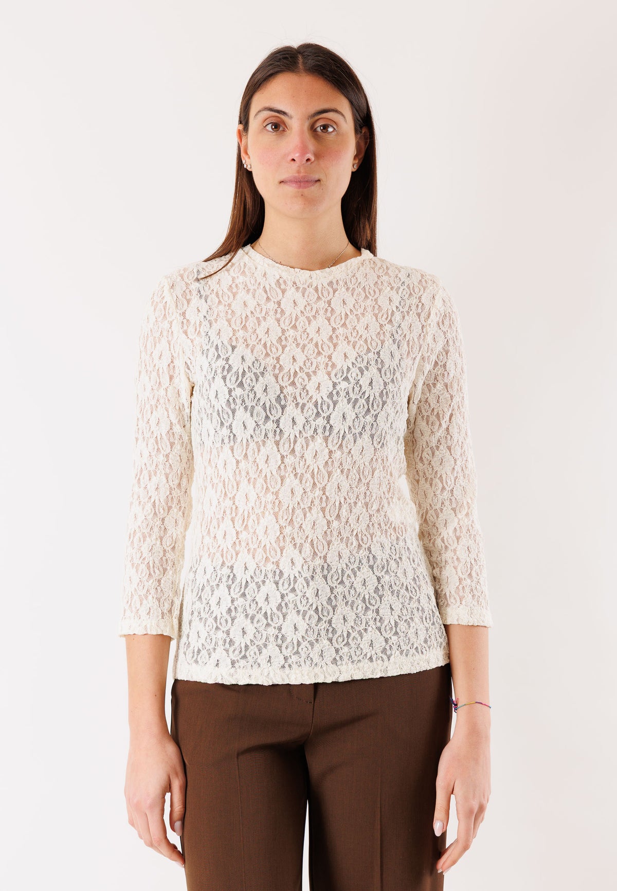 maglia in pizzo PE26142