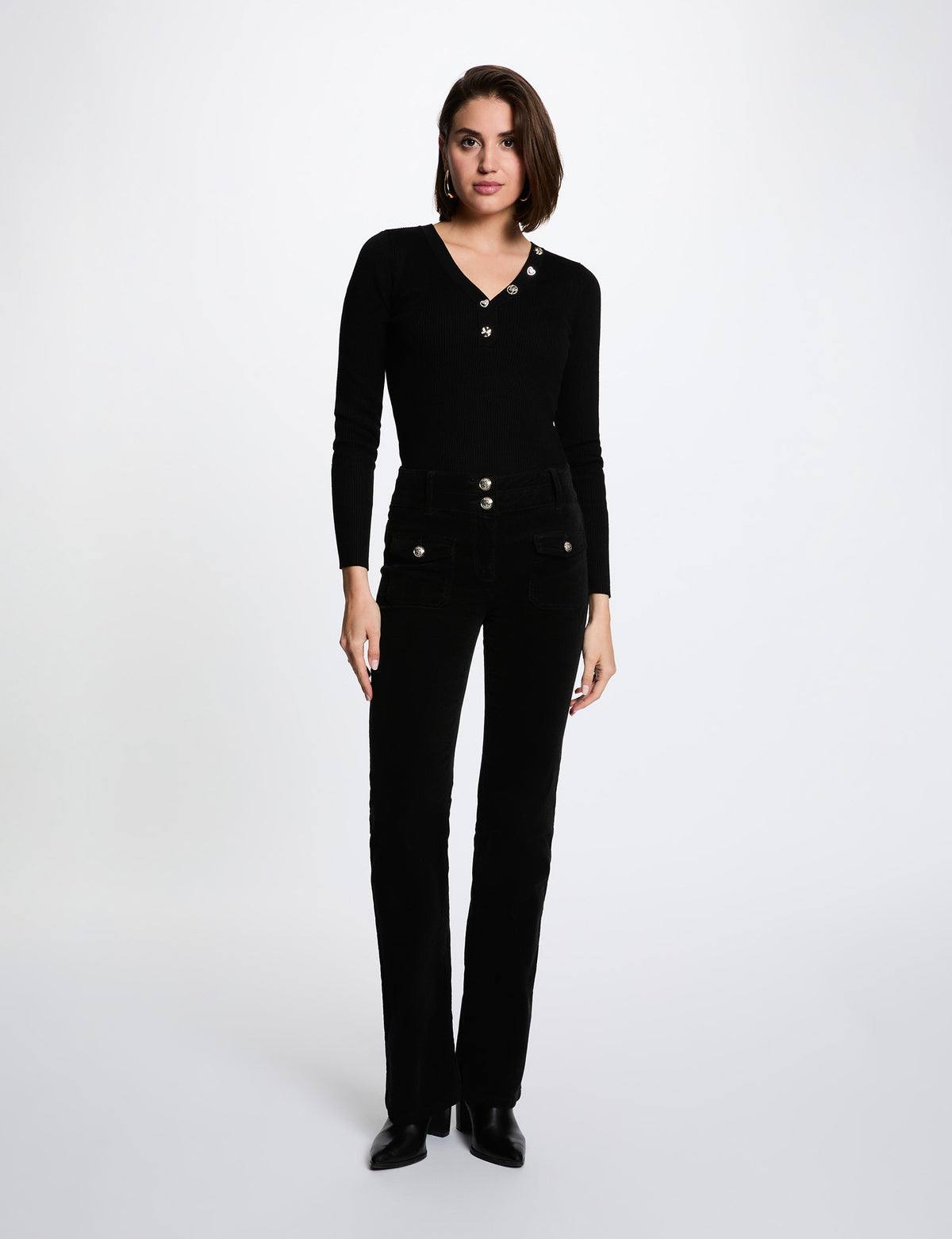 MORGAN DE TOI Women's Sweater BLACK