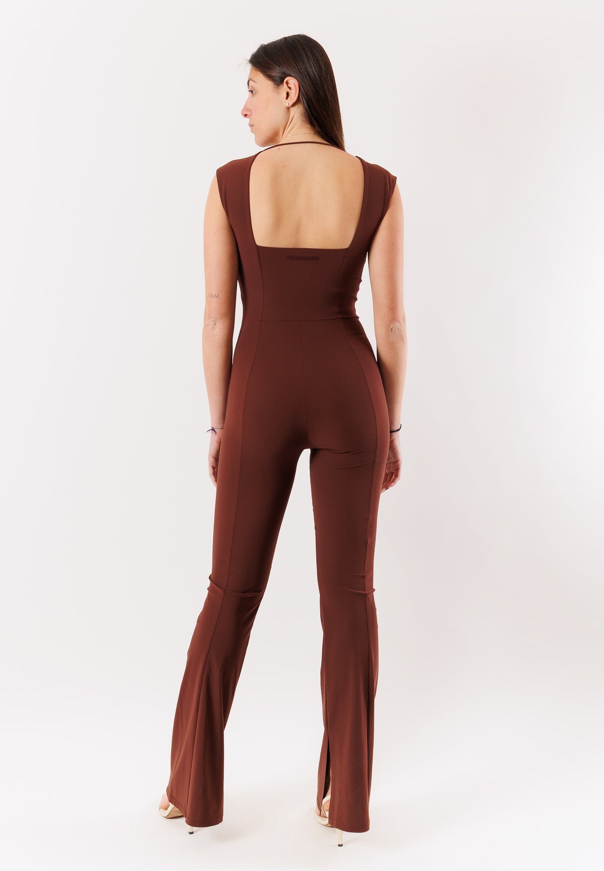 PATRIZIA PEPE Women's Jumpsuit Wood Brown