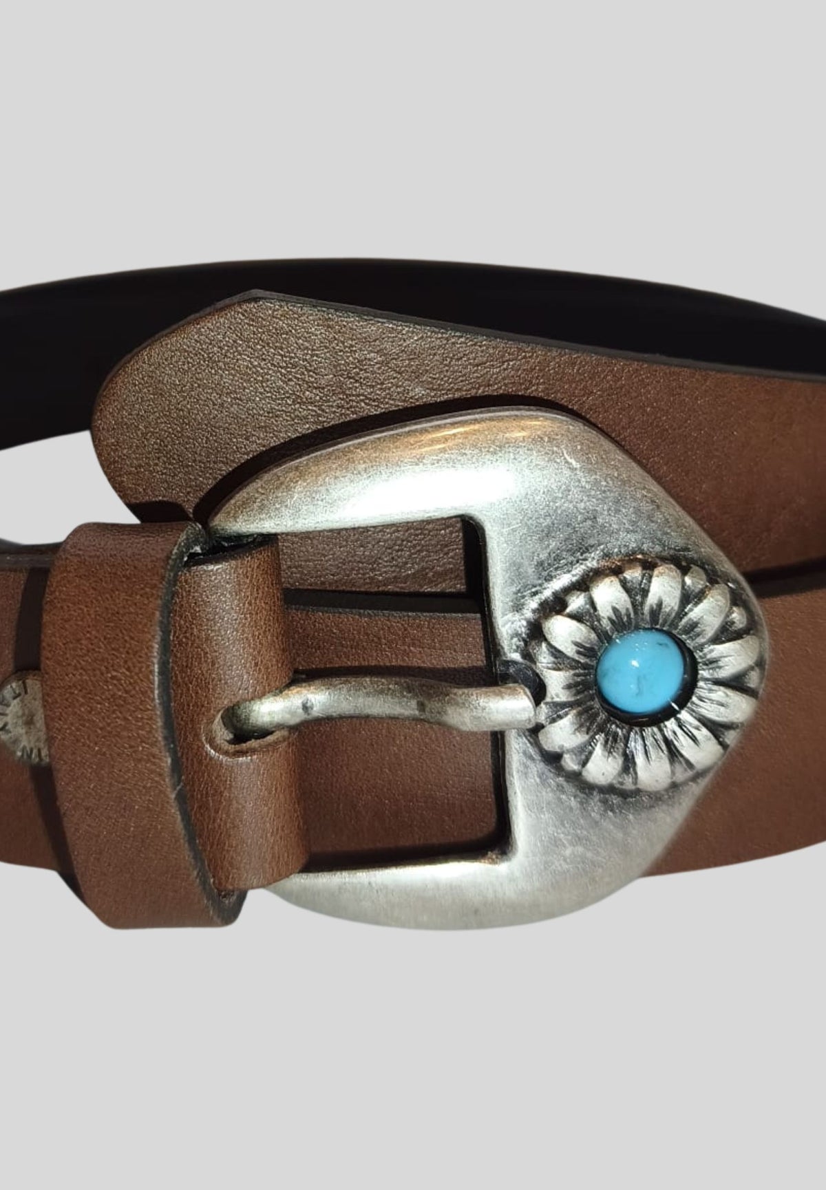 cintura in vera pelle 264430