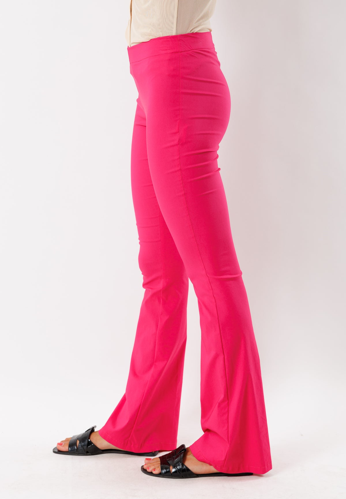 pantaloni a zampa PE24120