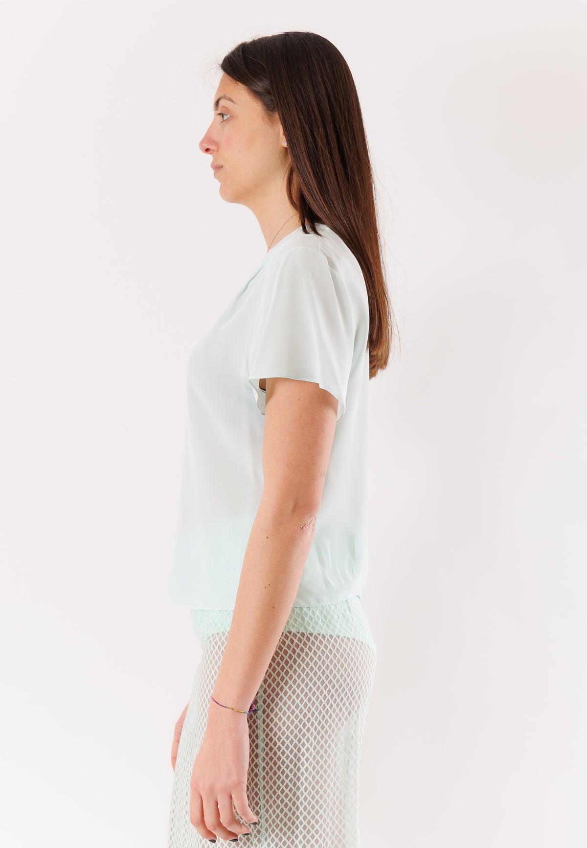 BLUSA PATRIZIA PEPE Donna Light Aqua