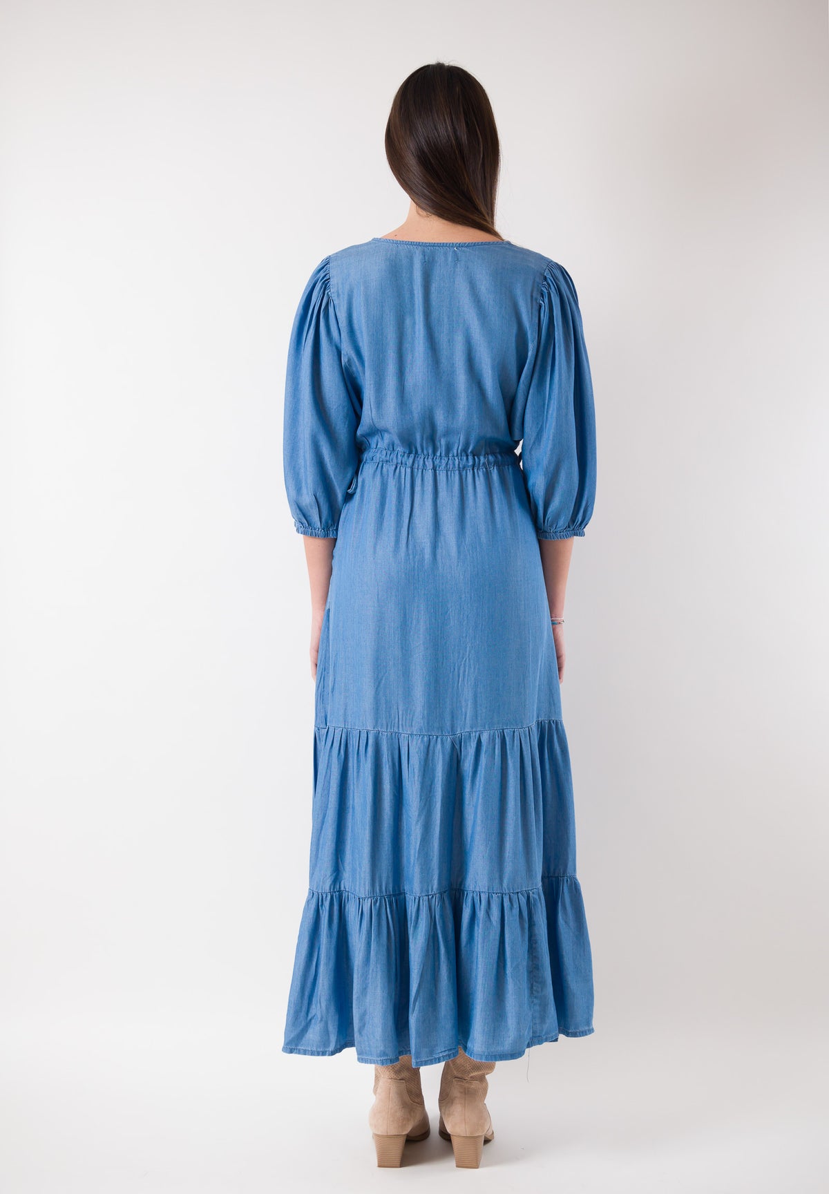 Molly Bracken Women's Denim blue dresses
