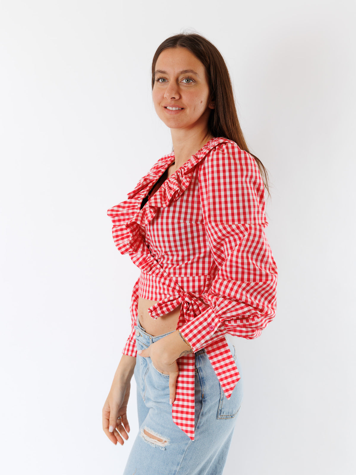 Camicia incrociata BO178