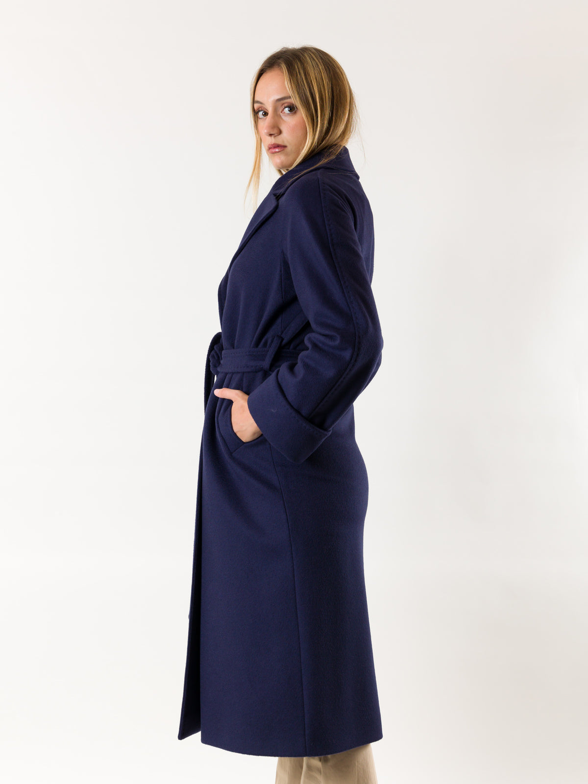 Cappotto lungo in lana M11-120
