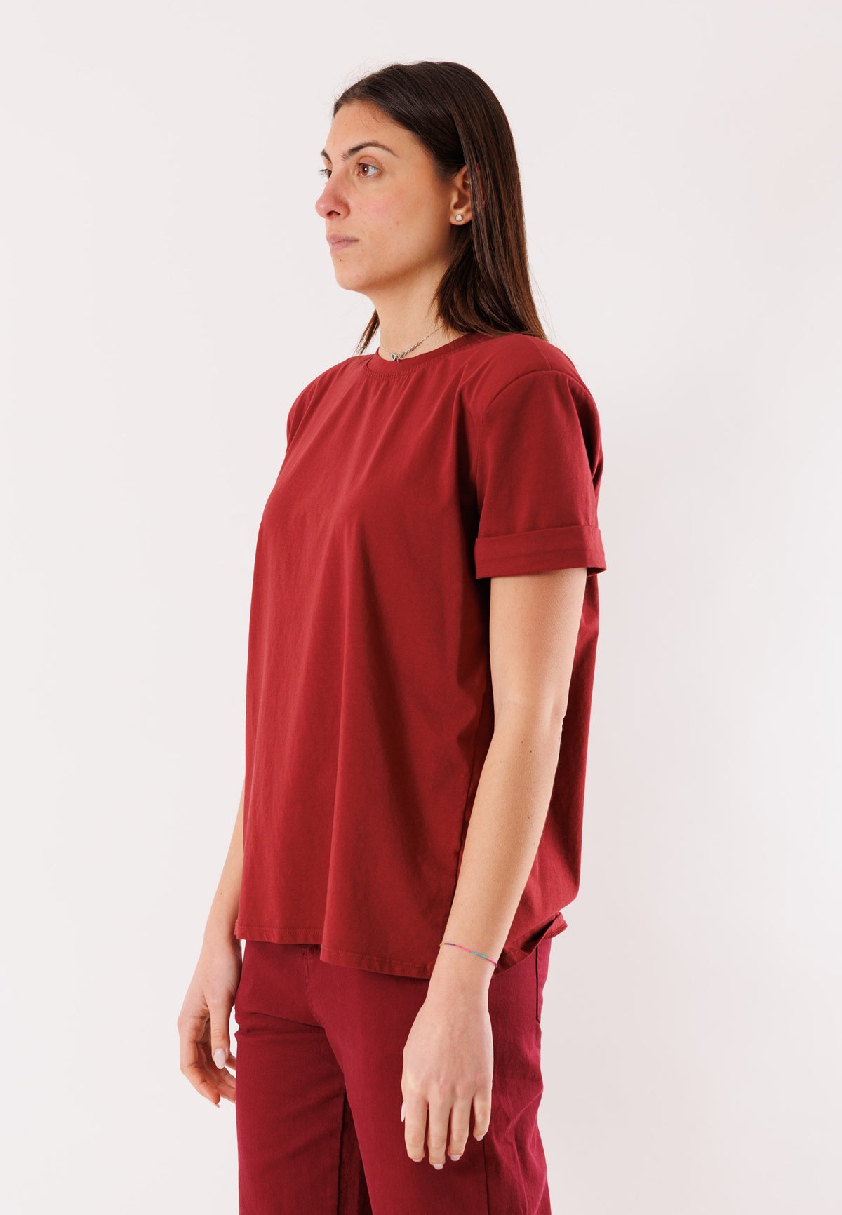 t-shirt con spalline NH409C