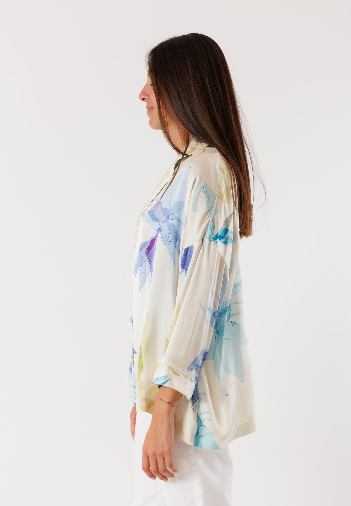 Giacca KONTATTO Donna Fiori ecru