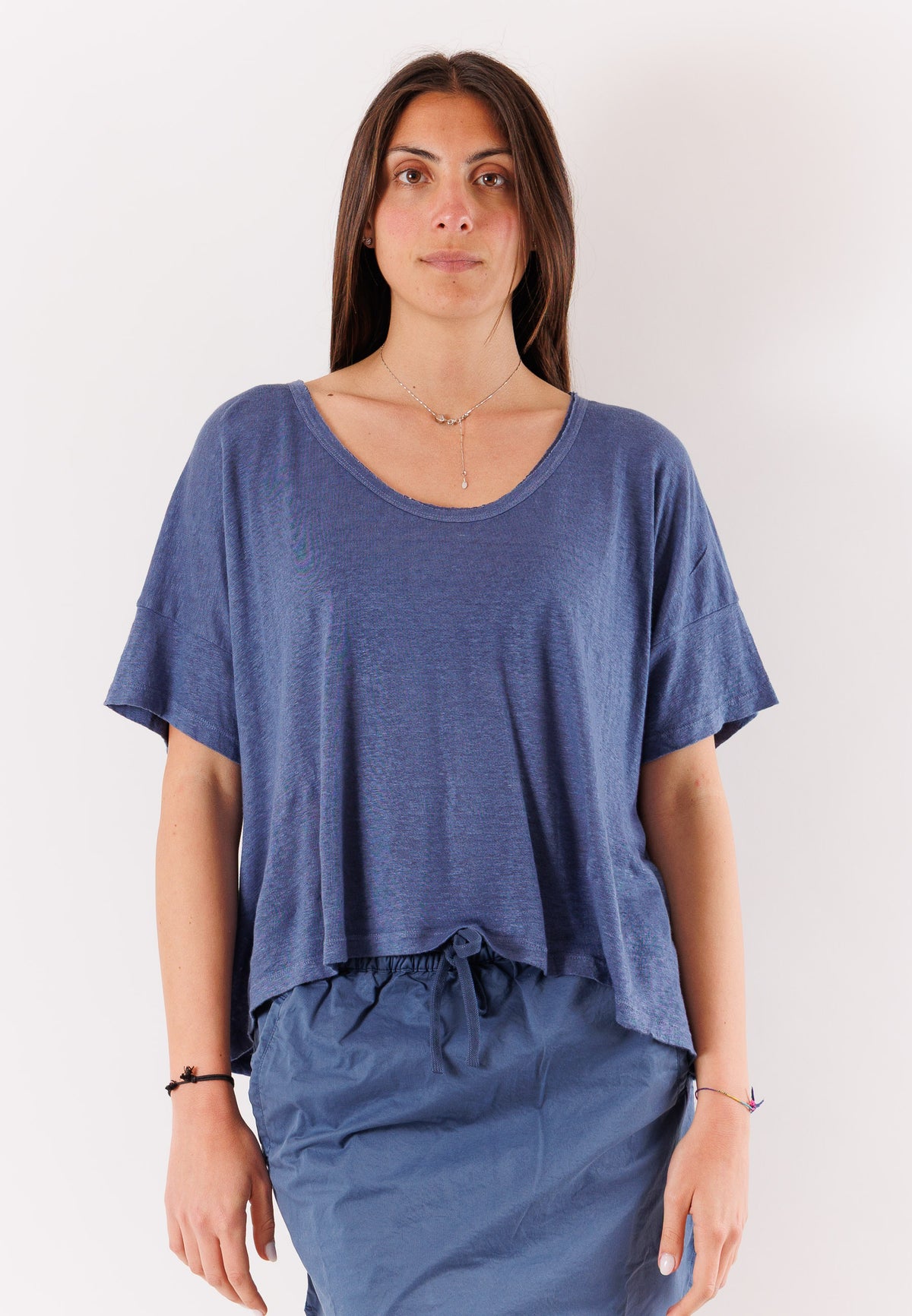 KEELING Women's T-shirt INDIGO