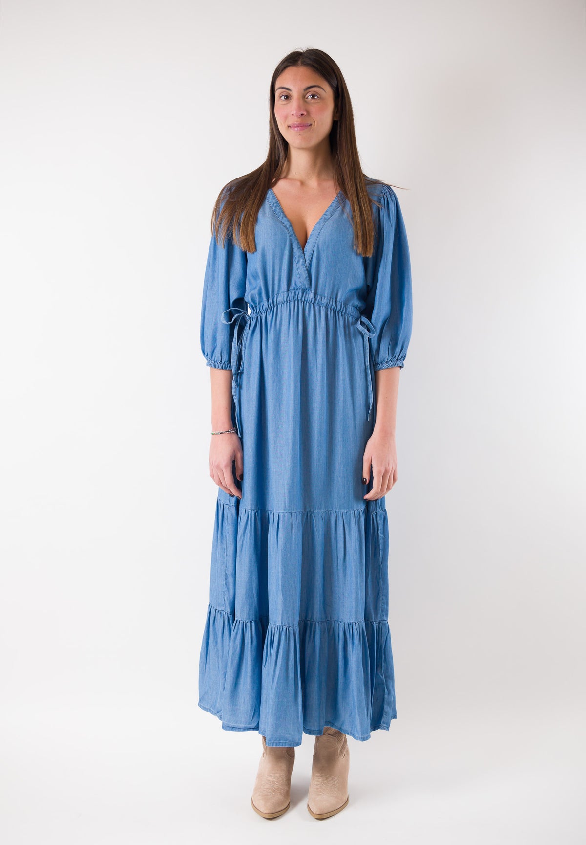 Molly Bracken Women's Denim blue dresses