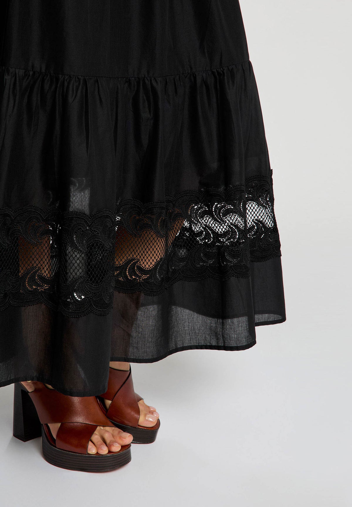 Gonna MORGAN DE TOI Donna NOIR