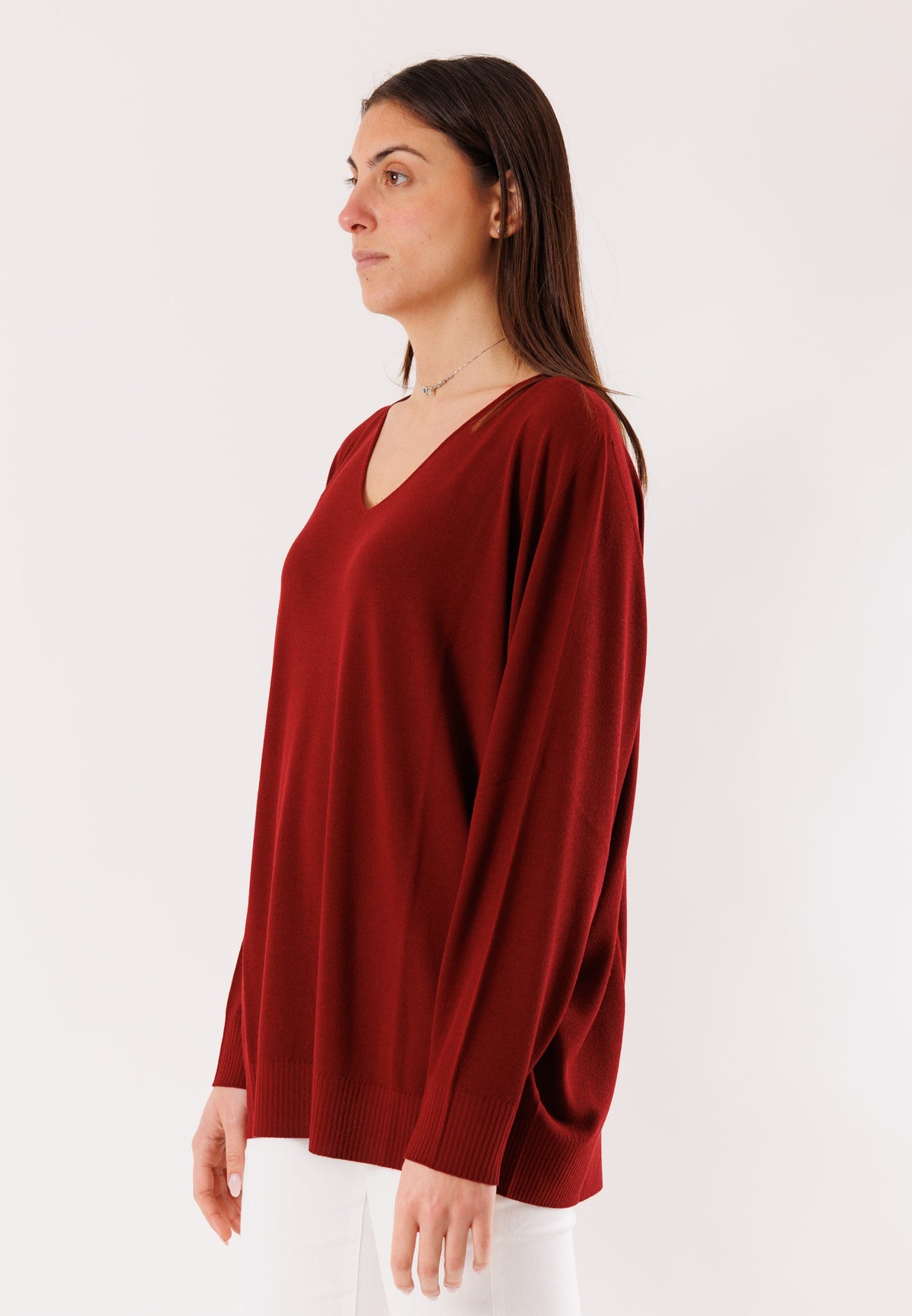 KONTATTO Women's Sangria Sweater