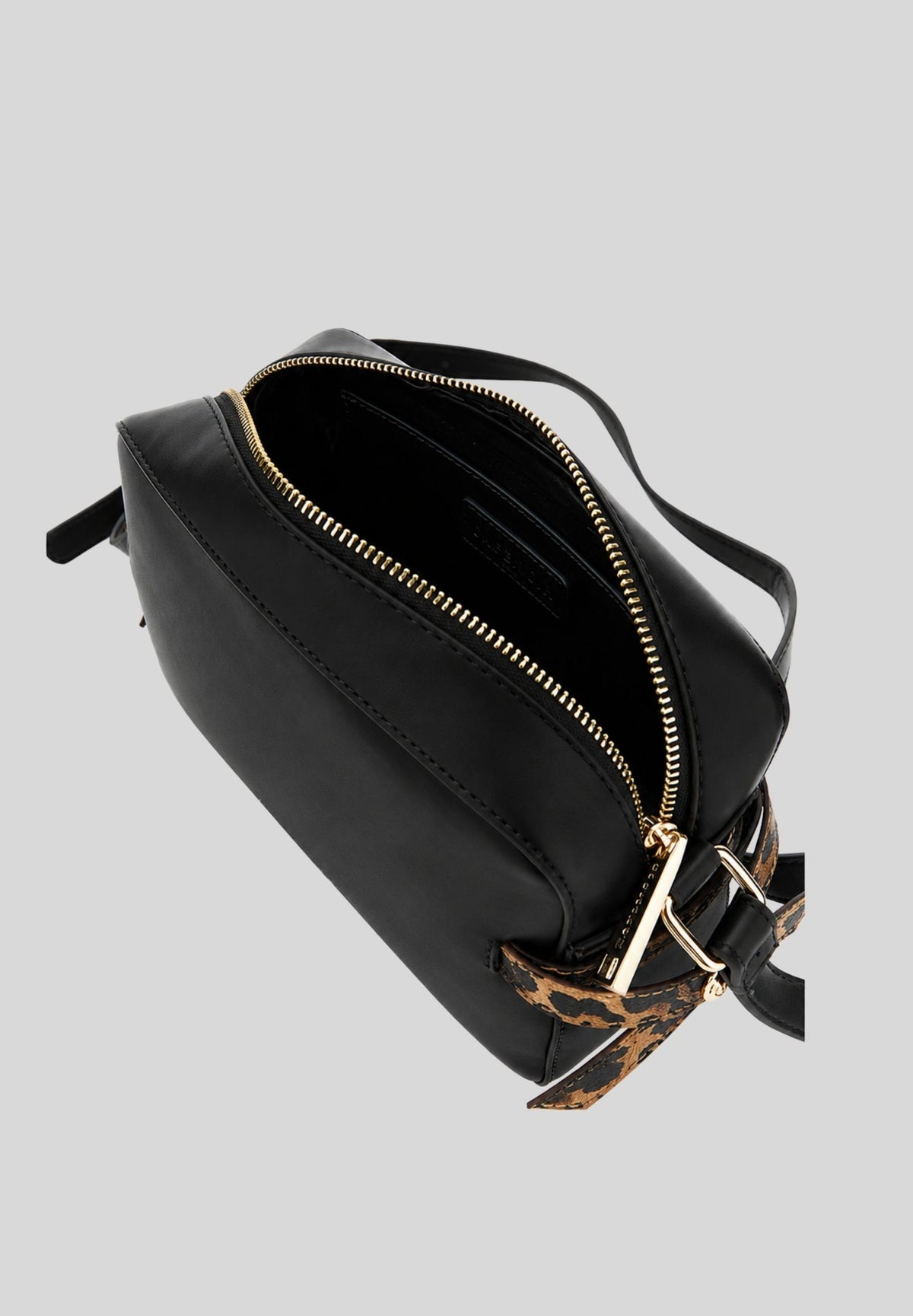 Camera bag effetto pelle C3BB1110M007 Cafè Noir