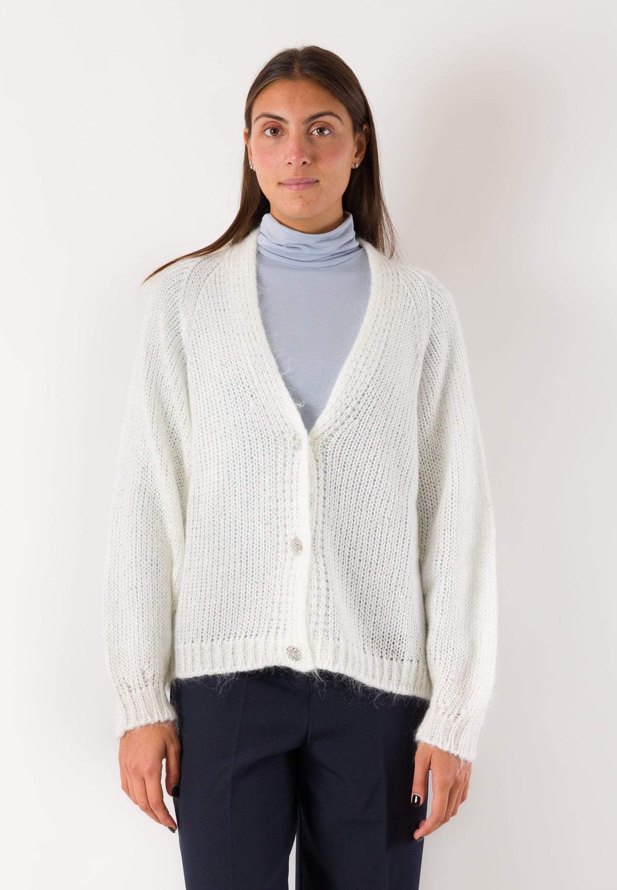 Kontatto 3M1831 cardigan scollo V morbido